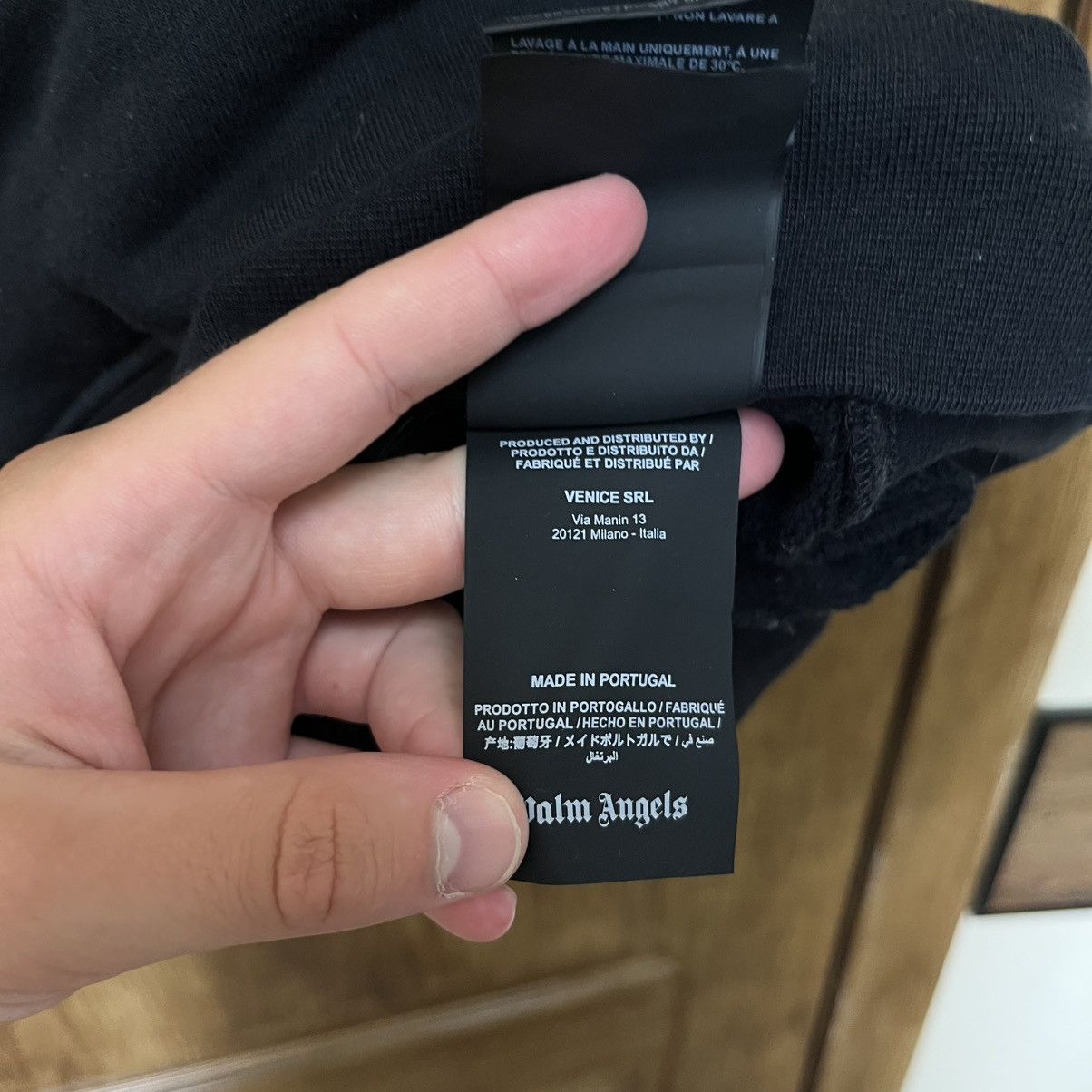Palm Angels Palm Angels Sprayed Big Logo Hoodie Size US L / EU 52-54 / 3 - 8 Thumbnail