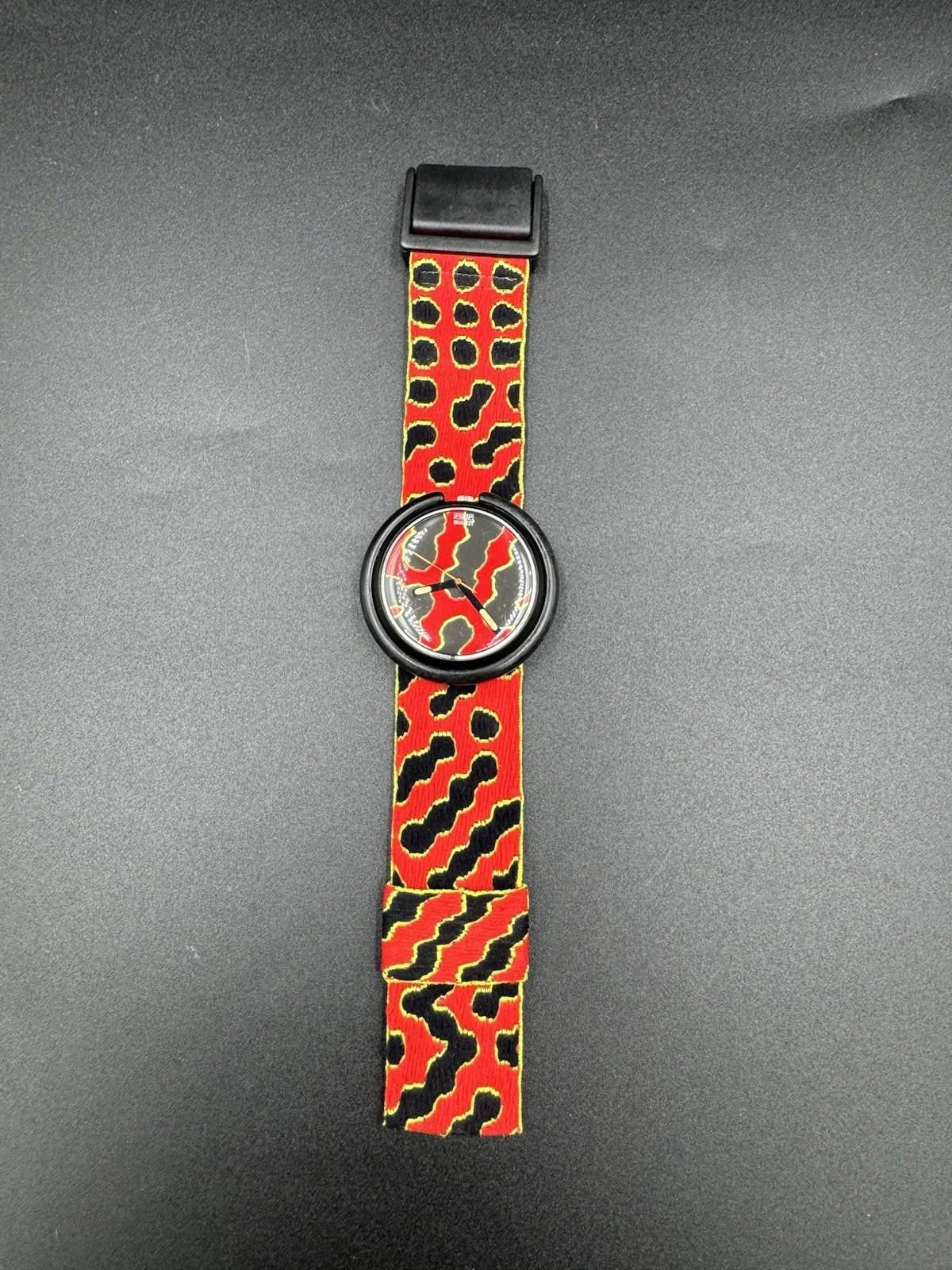 Swatch Rare 1988 Pop Swatch PWBB104 Trifoli Animal Quartz Watch Size ONE SIZE - 2 Thumbnail