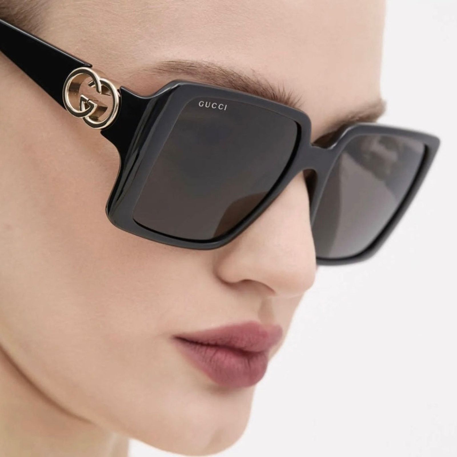 Gucci New, GUCCI Sunglasses GG1692S 001 Authentic Size ONE SIZE - 2 Thumbnail
