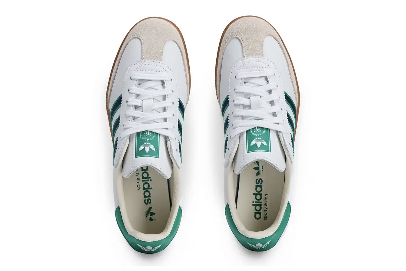 Adidas × Sporty & Rich o1mle0426 Unisex Control 5 Low-Top Sneakers in Multicolor Size US 11 / EU 44 - 4 Thumbnail