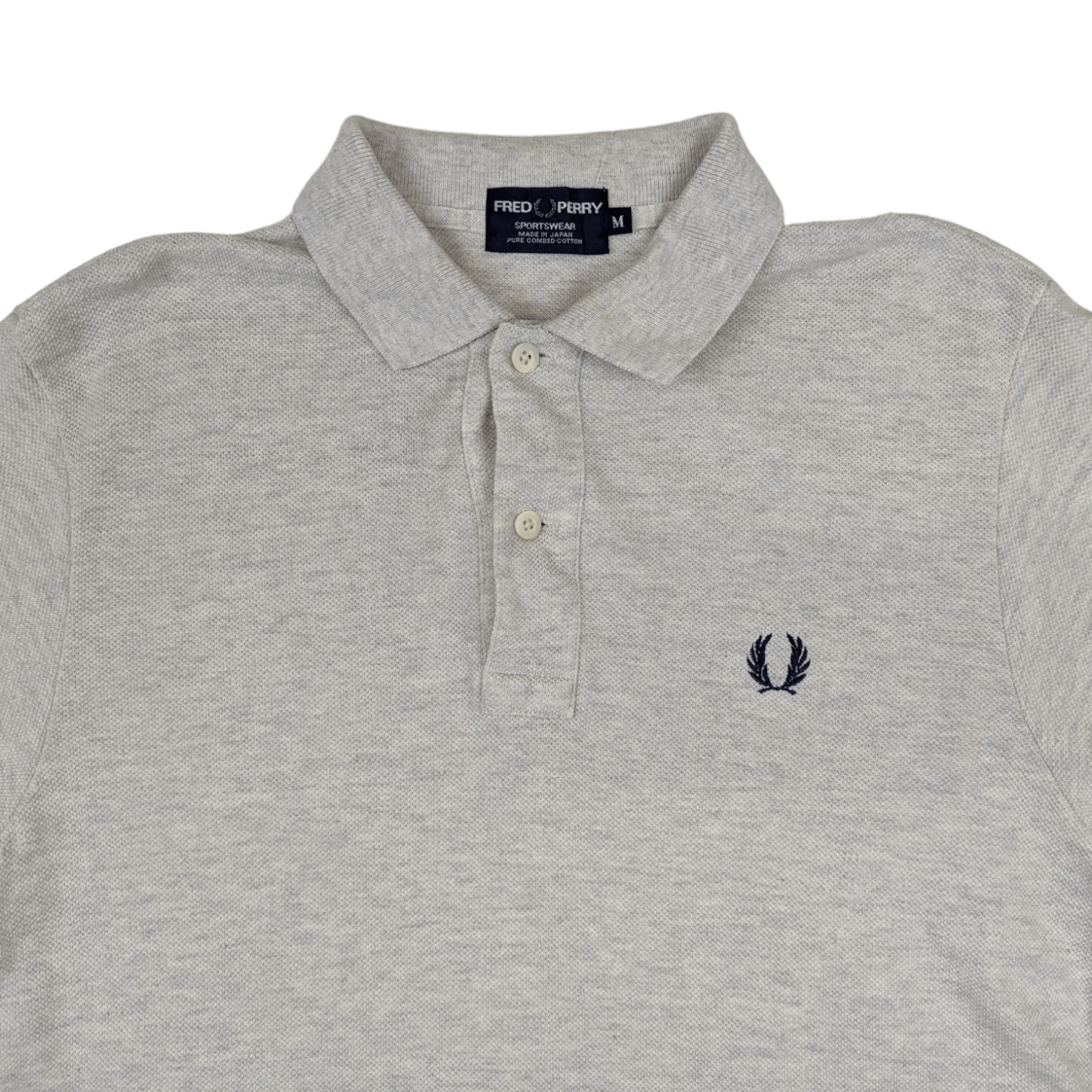 Fred Perry Vintage 90's FRED PERRY Plain Polo Shirt Size US S / EU 44-46 / 1 - 4 Thumbnail