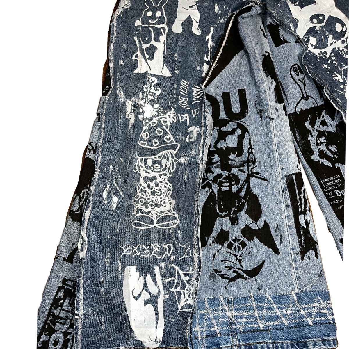 Other Basedbich wide baggy jeans Size US 30 / EU 46 - 8 Thumbnail