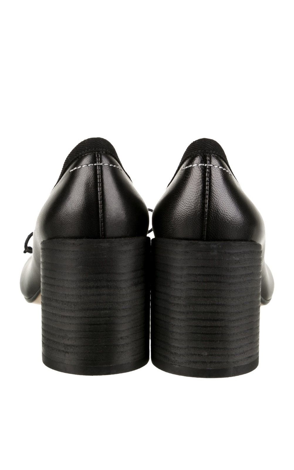 Maison Margiela MM6 - Leather Bow Accents Pumps Size US 9 / IT 39 - 4 Thumbnail