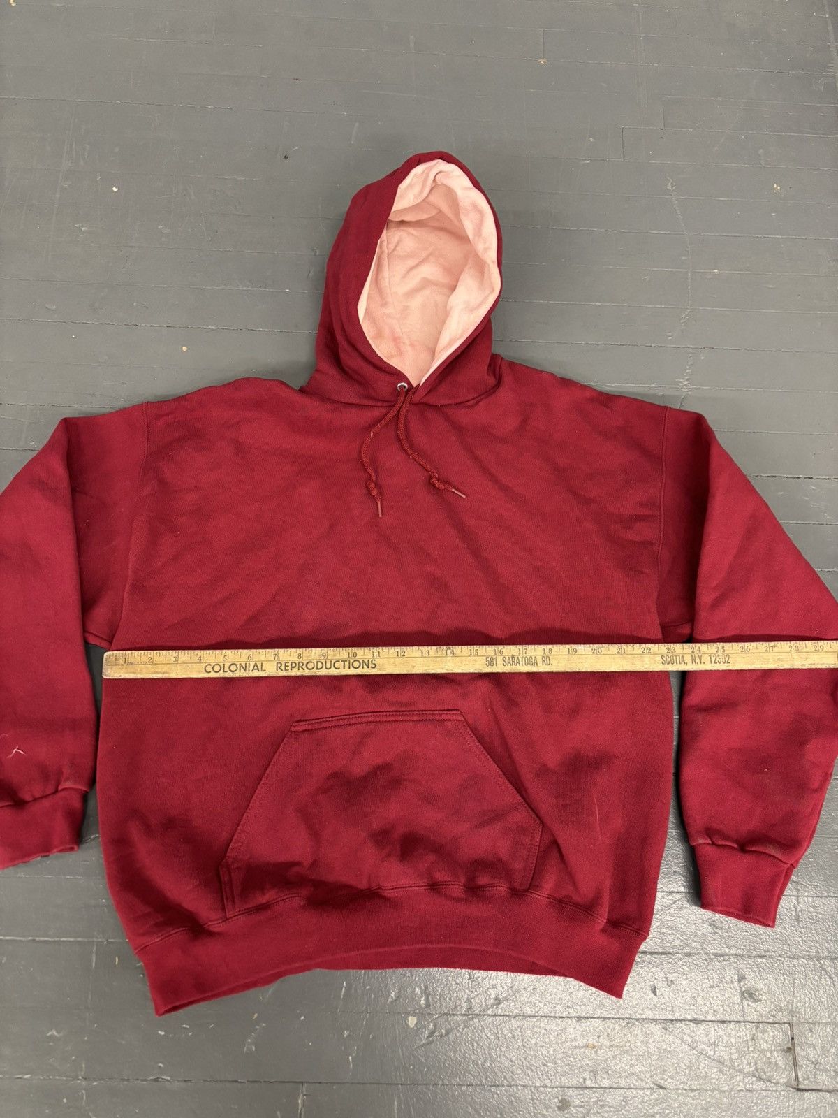 Vintage Vintage 90s Tultex Athletic weight hoodie made in USA Size US L / EU 52-54 / 3 - 5 Thumbnail