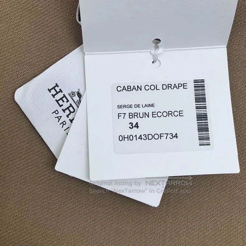 Hermes Hermes Camel Wool Coat Size XXS / US 00 / IT 34 - 7 Thumbnail