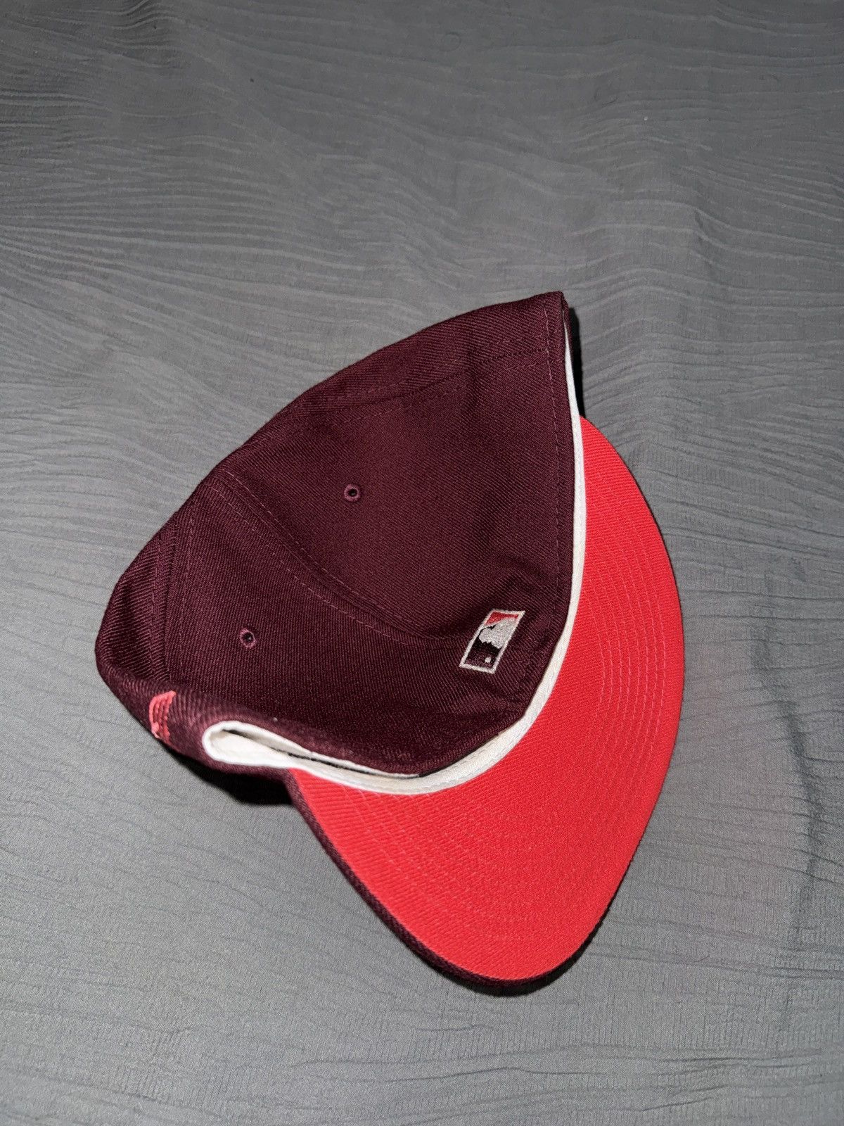 New Era Houston Astros Maroon fitted hat 7 3/8 Size ONE SIZE - 2 Thumbnail