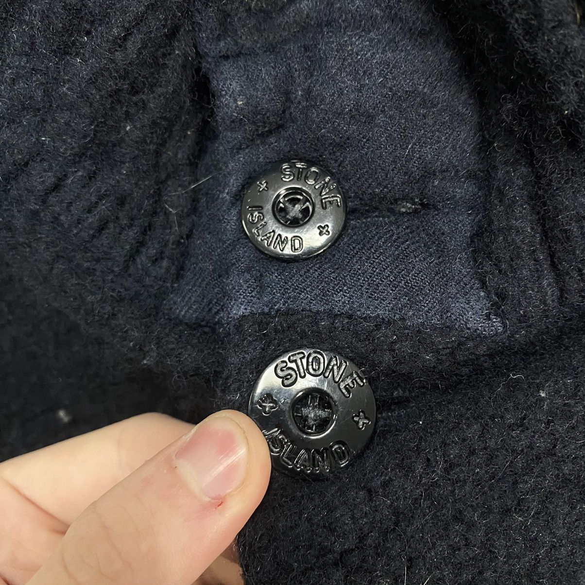 Stone Island Vintage Stone Island wool Jacket Size US XXL / EU 58 / 5 - 5 Thumbnail