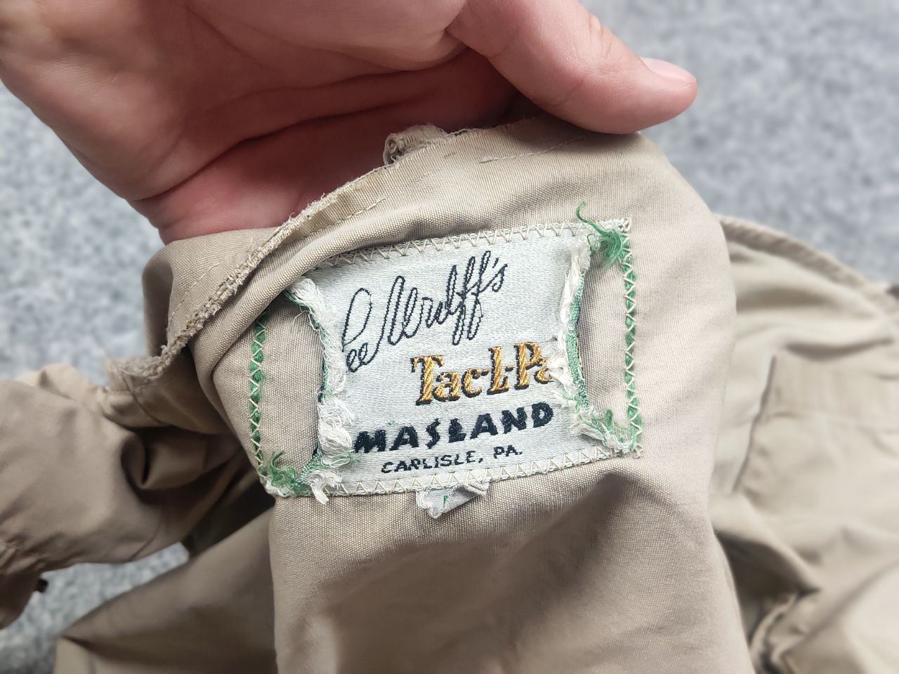 Vintage Rare Vintage 40~50's Masland Tac-L-Pac Fly Hunting Fish Vest Size US M / EU 48-50 / 2 - 23 Thumbnail