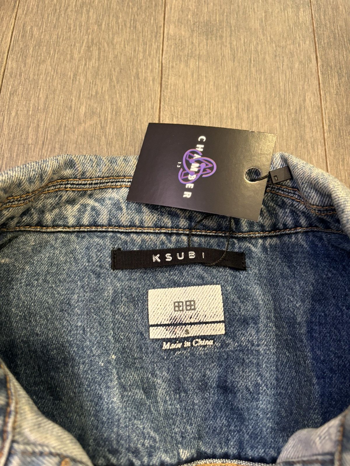 Ksubi Ksubi blue denim Jean jacket small Size S / US 4 / IT 40 - 2 Thumbnail