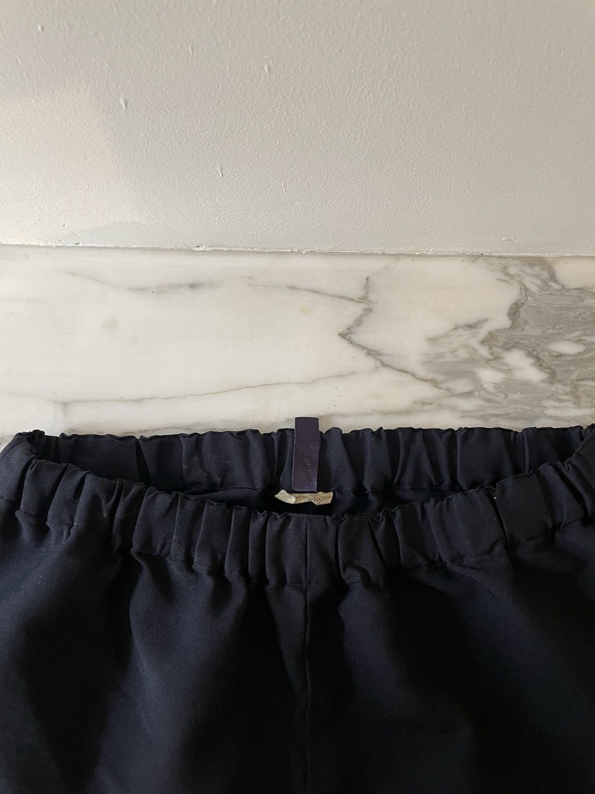 Comme des Garcons Straight leg navy blue comme des garçons pants Size US 33 - 4 Thumbnail