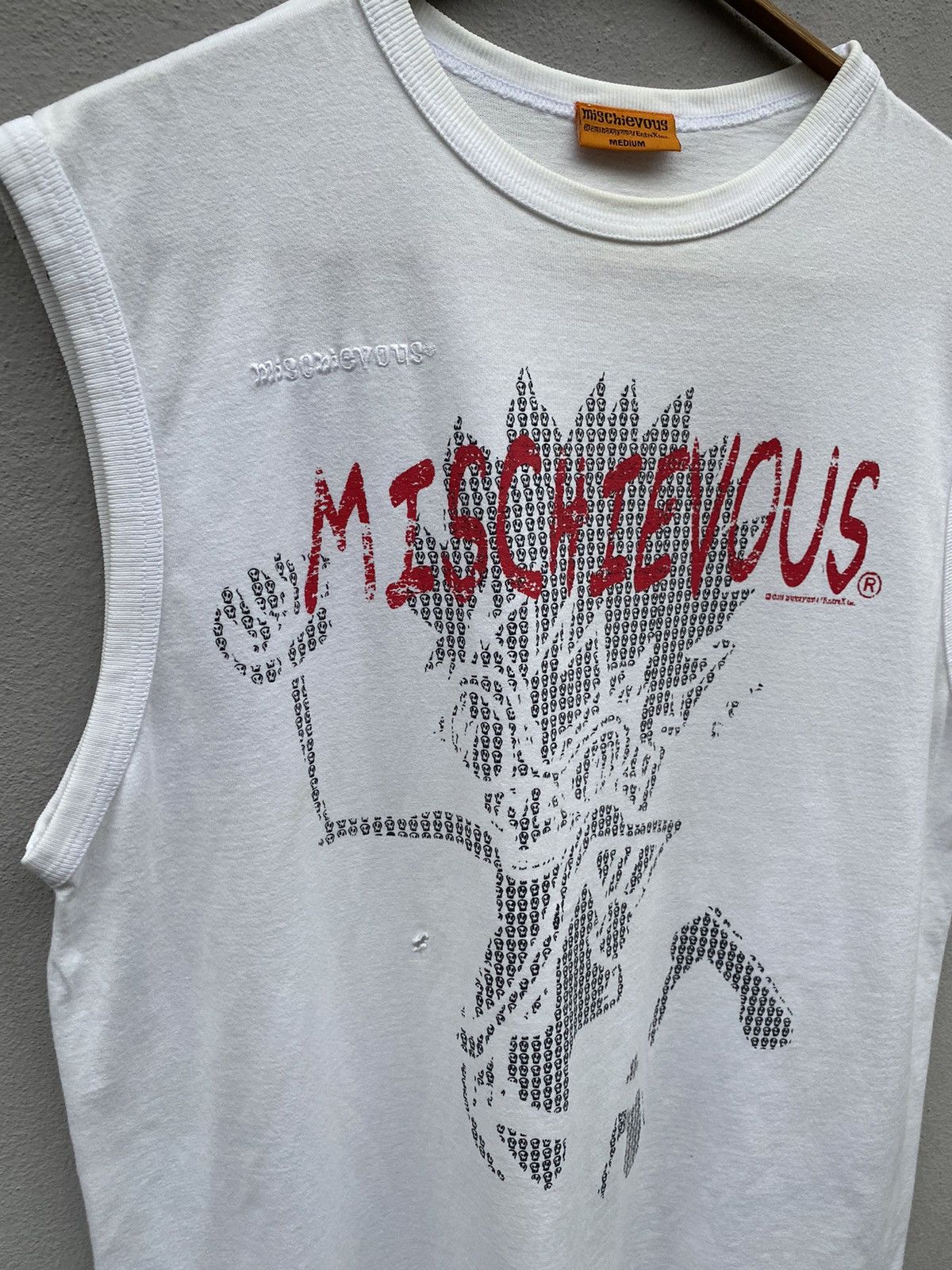 If Six Was Nine × Japanese Brand × Seditionaries Mischievous Skunk Punk by Emi Nakayama Seditionaries Tanktop Size US M / EU 48-50 / 2 - 4 Thumbnail