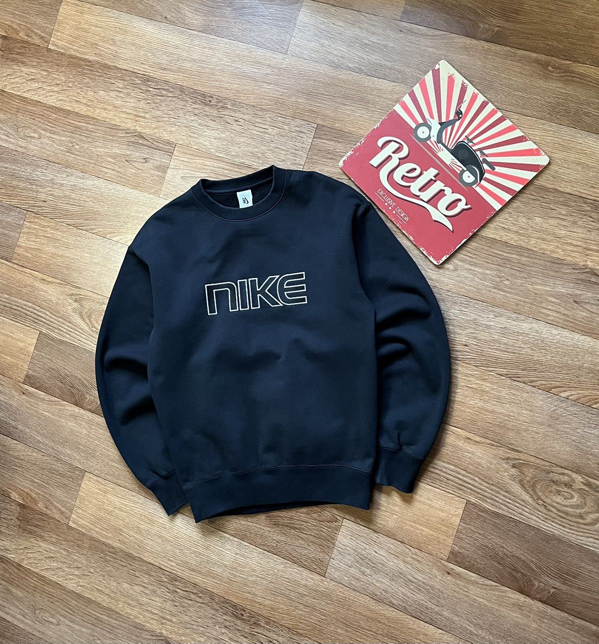 Nike Nike Lab Big Logo Trainer Crewneck Sweatshirt Size US S / EU 44-46 / 1 - 2 Thumbnail