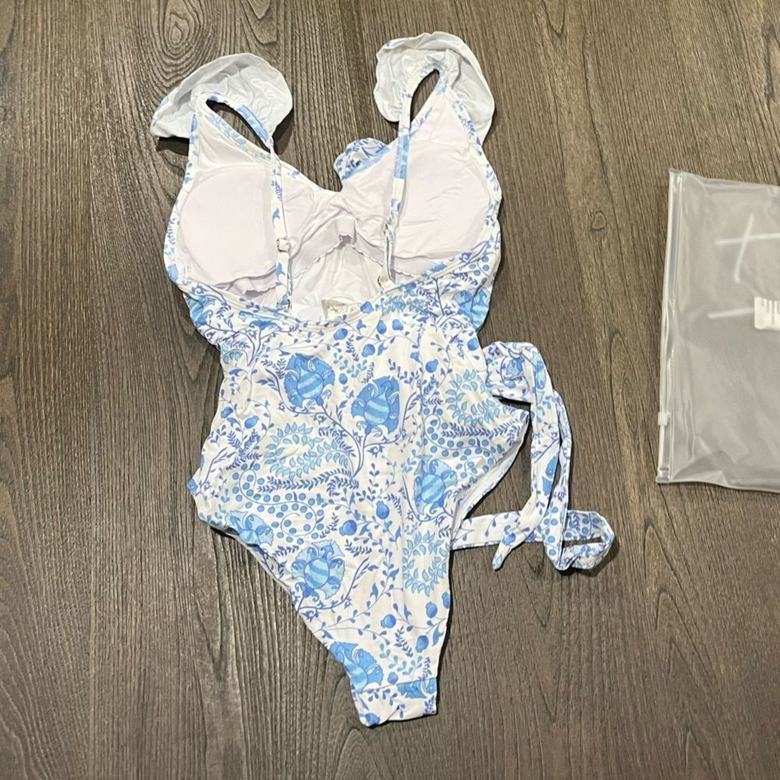 Vintage NWT Toluca Isabella Maxi Long One Piece Swimsuit Size S Size ONE SIZE - 6 Thumbnail