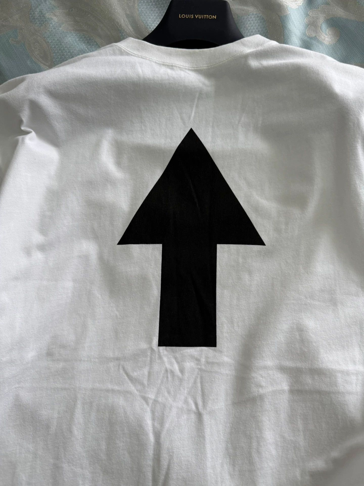 Balenciaga Balenciaga Oversized Arrow & Wi-Fi Logo Short Sleeve T-Shirt Size US XS / EU 42 / 0 - 3 Thumbnail