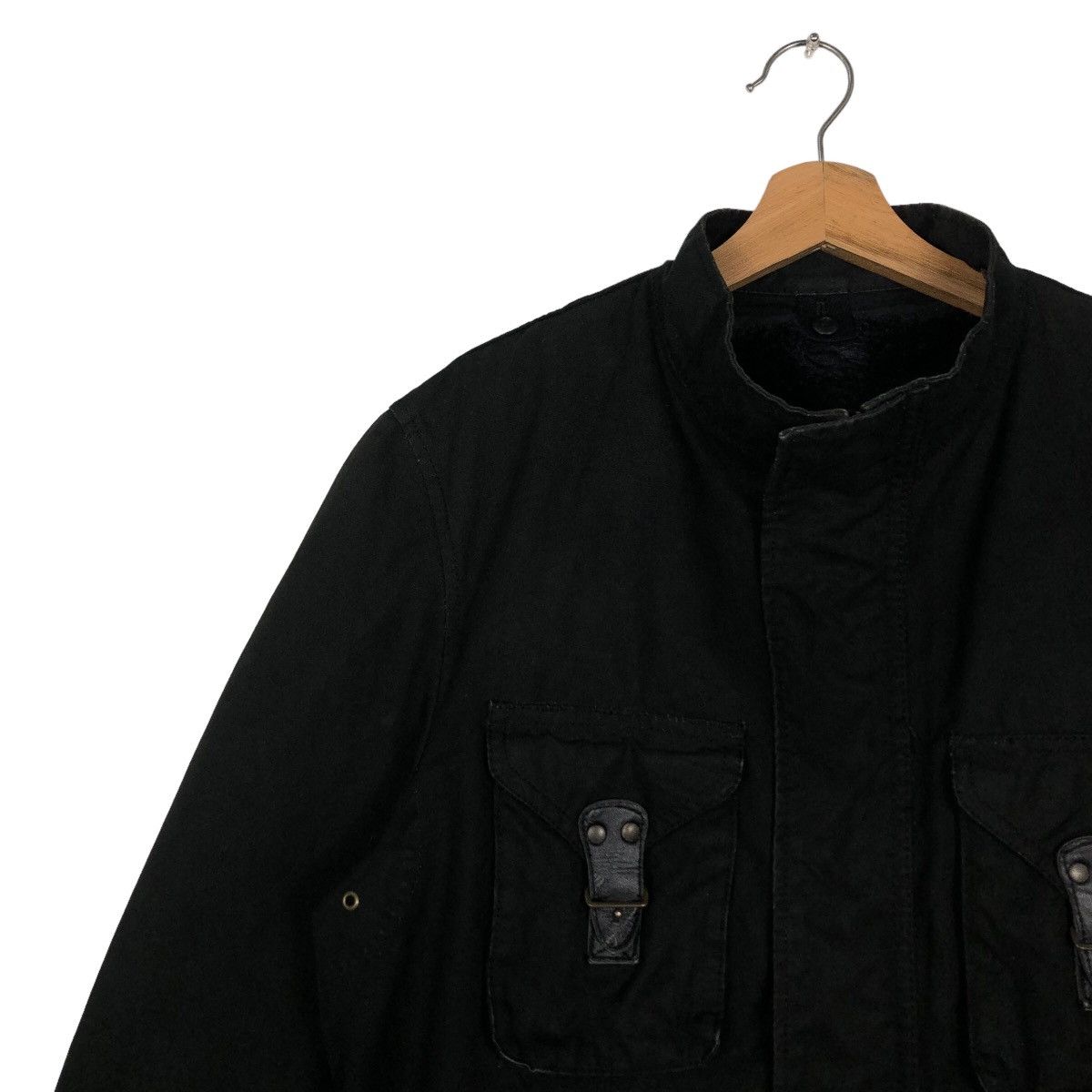 Japanese Brand 🔥90s Biker Jacket Bondage Design PPFM Japan Mink Fur Lining Size US L / EU 52-54 / 3 - 5 Thumbnail