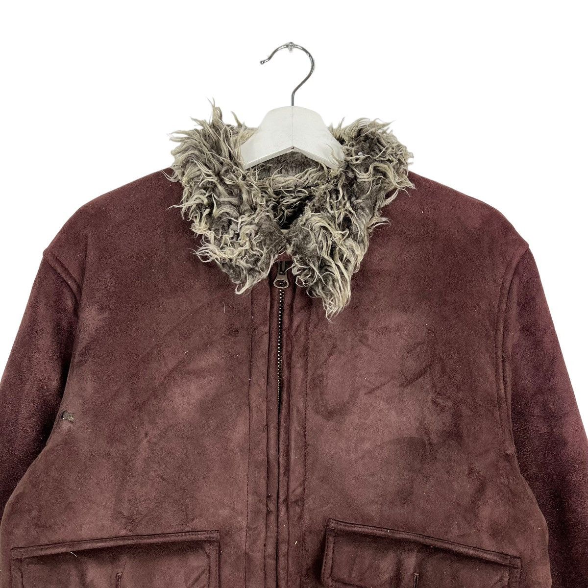 Beams Plus 🔥 BEAMS MOLESKIN FAUX FUR JACKET Size US M / EU 48-50 / 2 - 4 Thumbnail