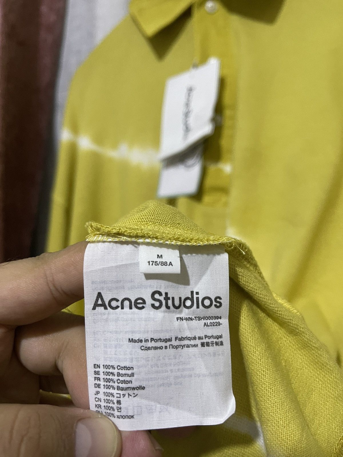 Acne Studios ACNE STUDIOS LONG SLEEVE YELLOW MULT COLOUR NEW WITH TAG Size M / US 6-8 / IT 42-44 - 16 Thumbnail