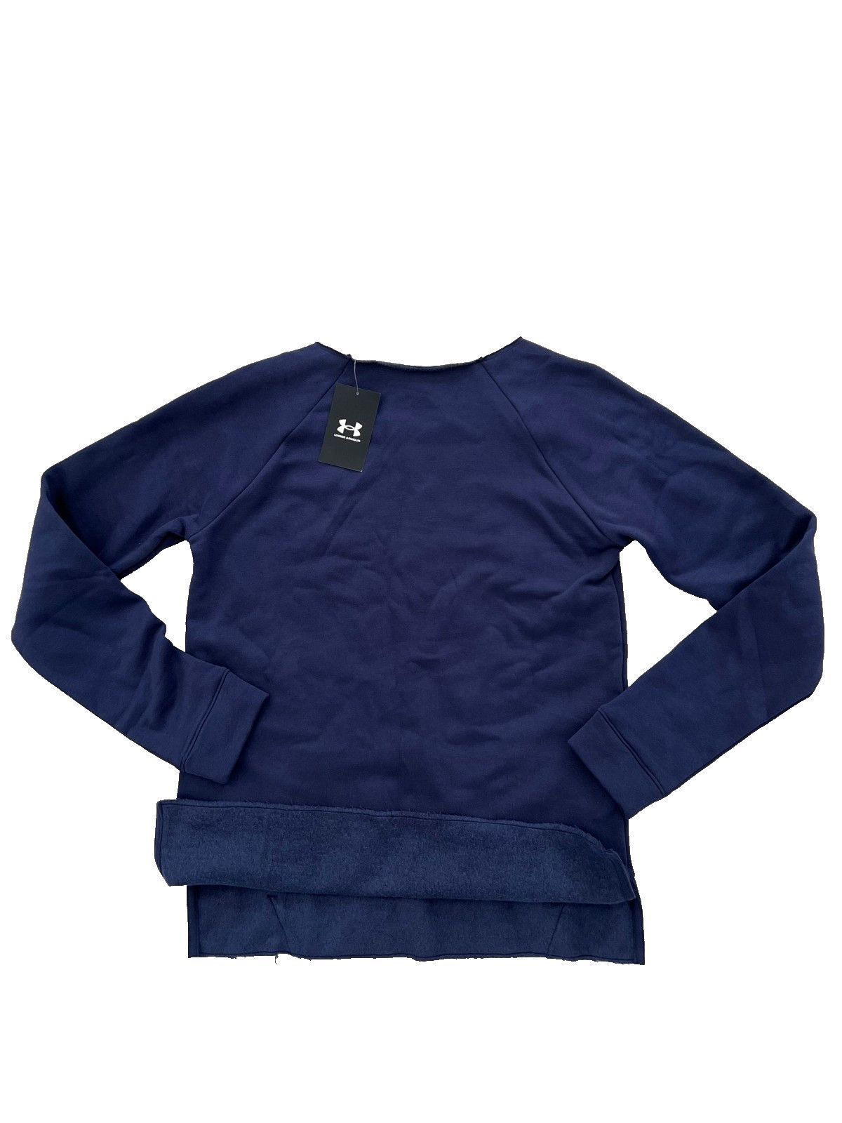Under Armour Under Armour 1305784 Hustle Fleece Sweatshirt Navy ( S ) Size S / US 4 / IT 40 - 3 Thumbnail