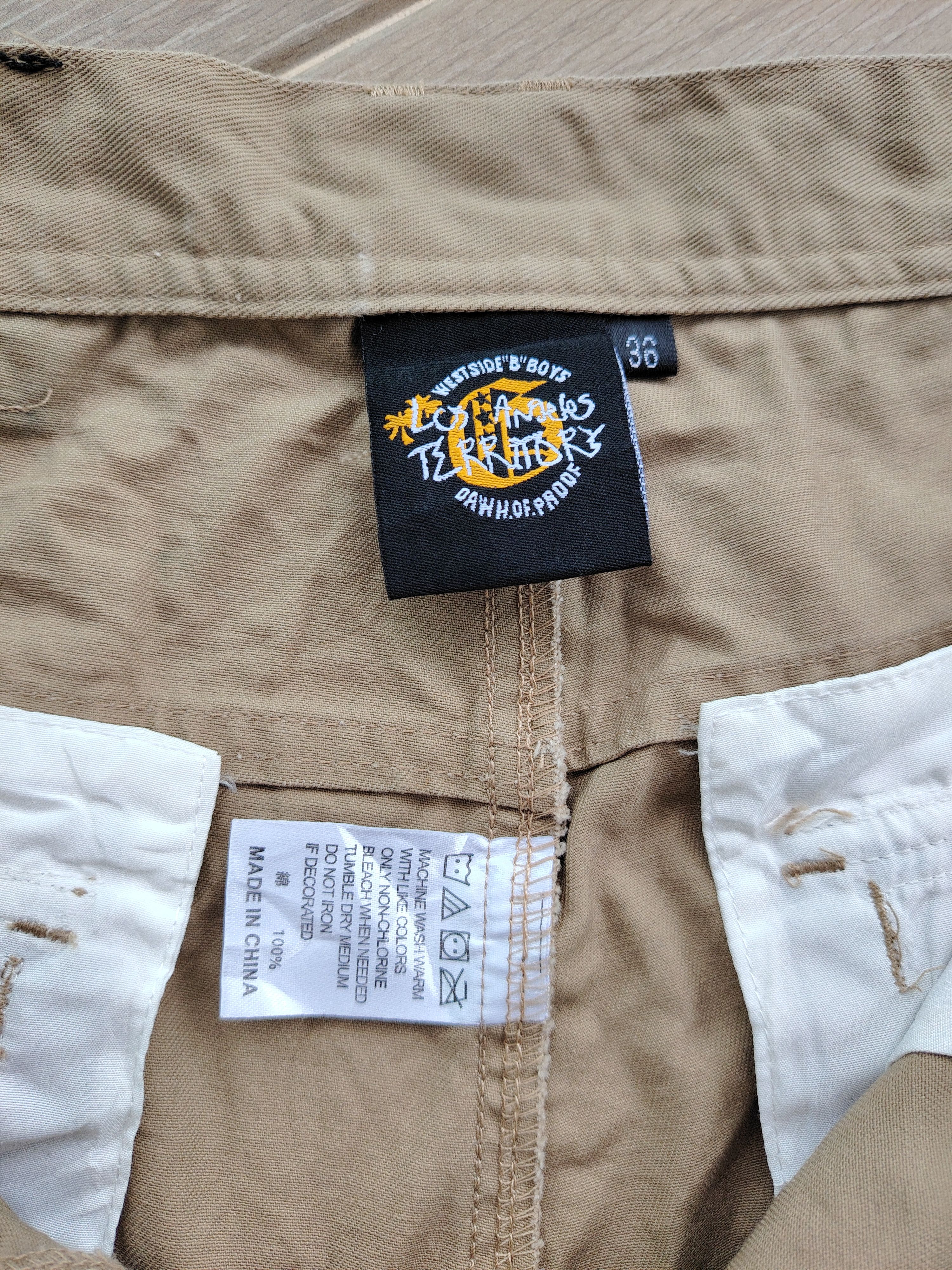 Japanese Brand D.O.P DENIM West Side 08 Baggy Cargo Pants Size US 36 / EU 52 - 9 Thumbnail