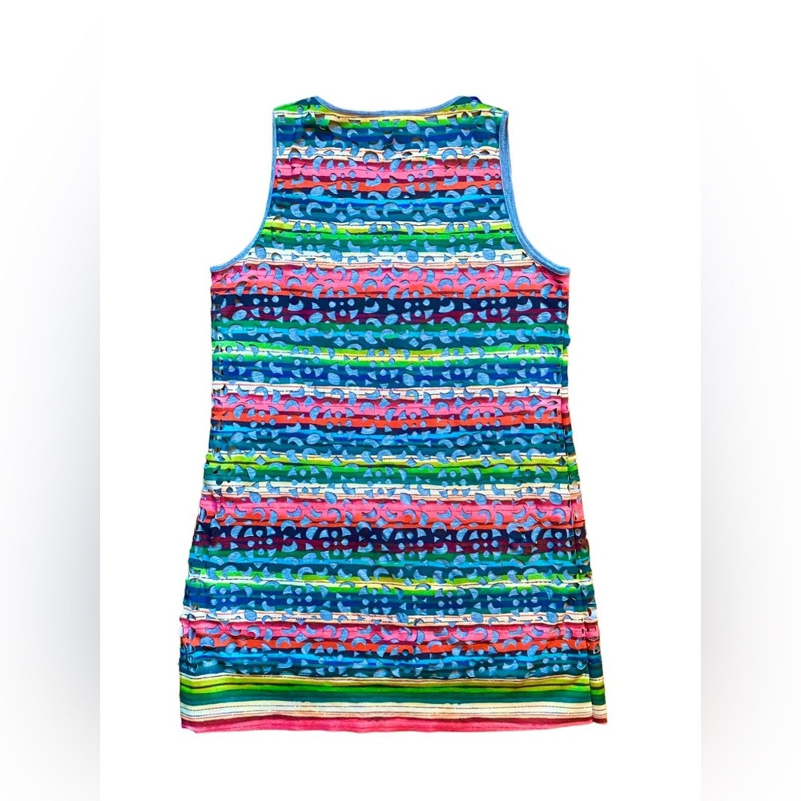 Desigual DESIGUAL ABSTRACT PRINT OVERLAY DRESS Size XL / US 12-14 / IT 48-50 - 2 Thumbnail