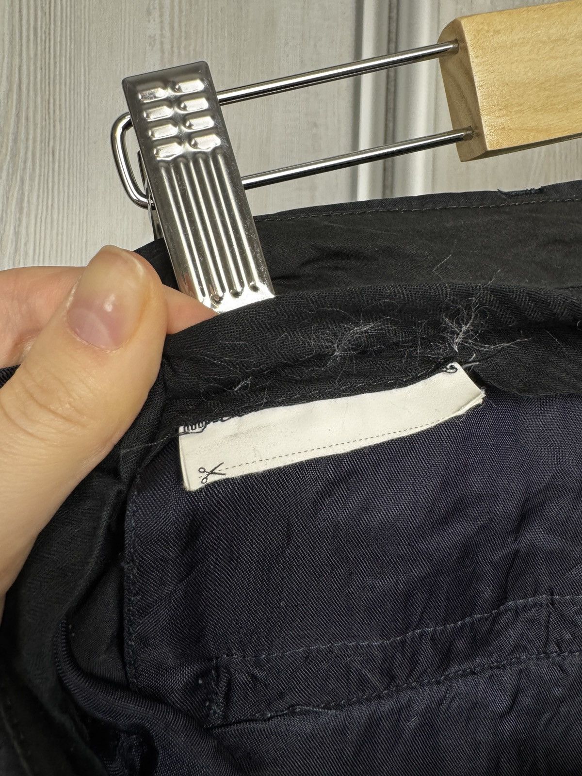 Miu Miu Miu Miu navy blue faded chino made in Italy pants size 42 Size 28" / US 6 / IT 42 - 10 Thumbnail