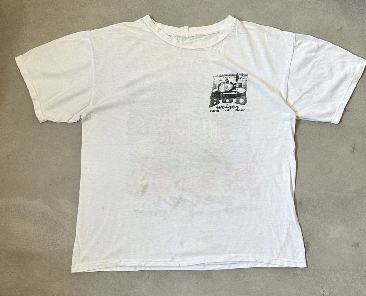Vintage VINTAGE BUDWEISER KING OF BEERS TEE Size US L / EU 52-54 / 3 - 2 Thumbnail