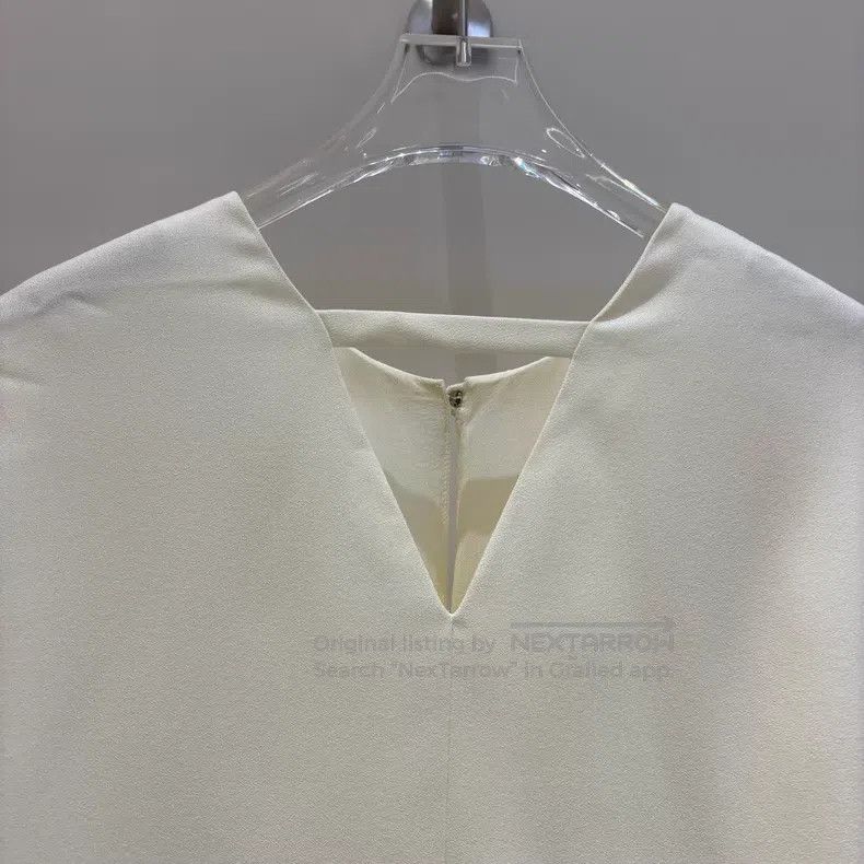 Hermes Hermes Double Layered Real Silk Mulberry Silk Top Size M / US 6-8 / IT 42-44 - 3 Thumbnail