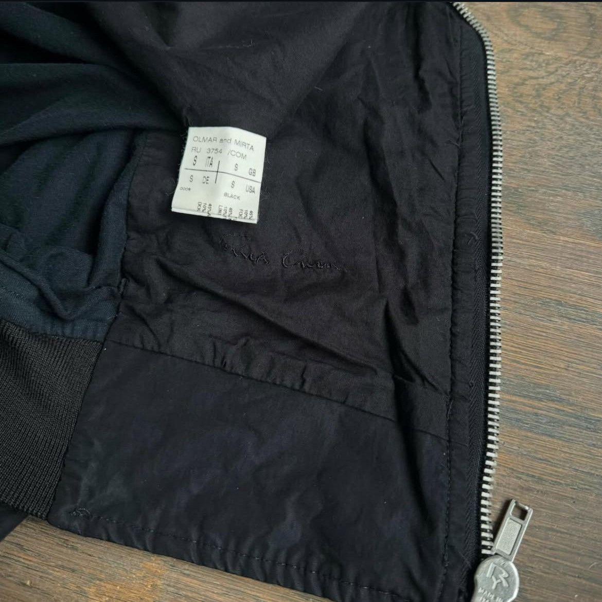 Rick Owens Rick Owens Hybrid Leather Track Jacket SS08 Creatch Size US S / EU 44-46 / 1 - 5 Thumbnail
