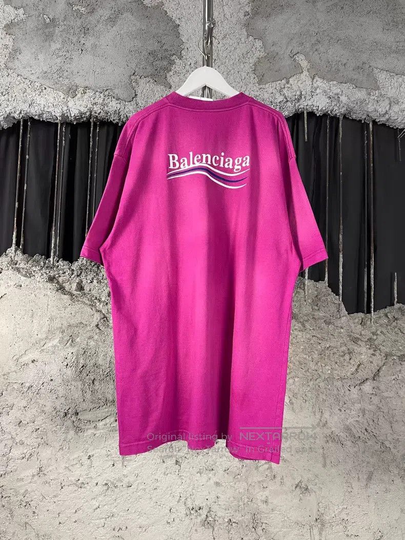 Balenciaga Balenciaga Gradient Embroidered Coke Short Sleeve Size US XS / EU 42 / 0 - 2 Thumbnail