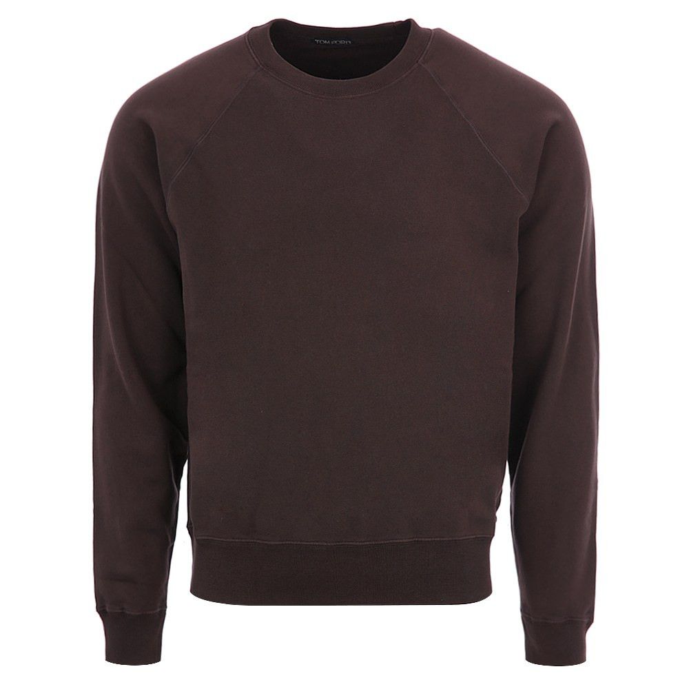 o1loc1c0724 TFJ985 Sweatshirt in Dark Brown