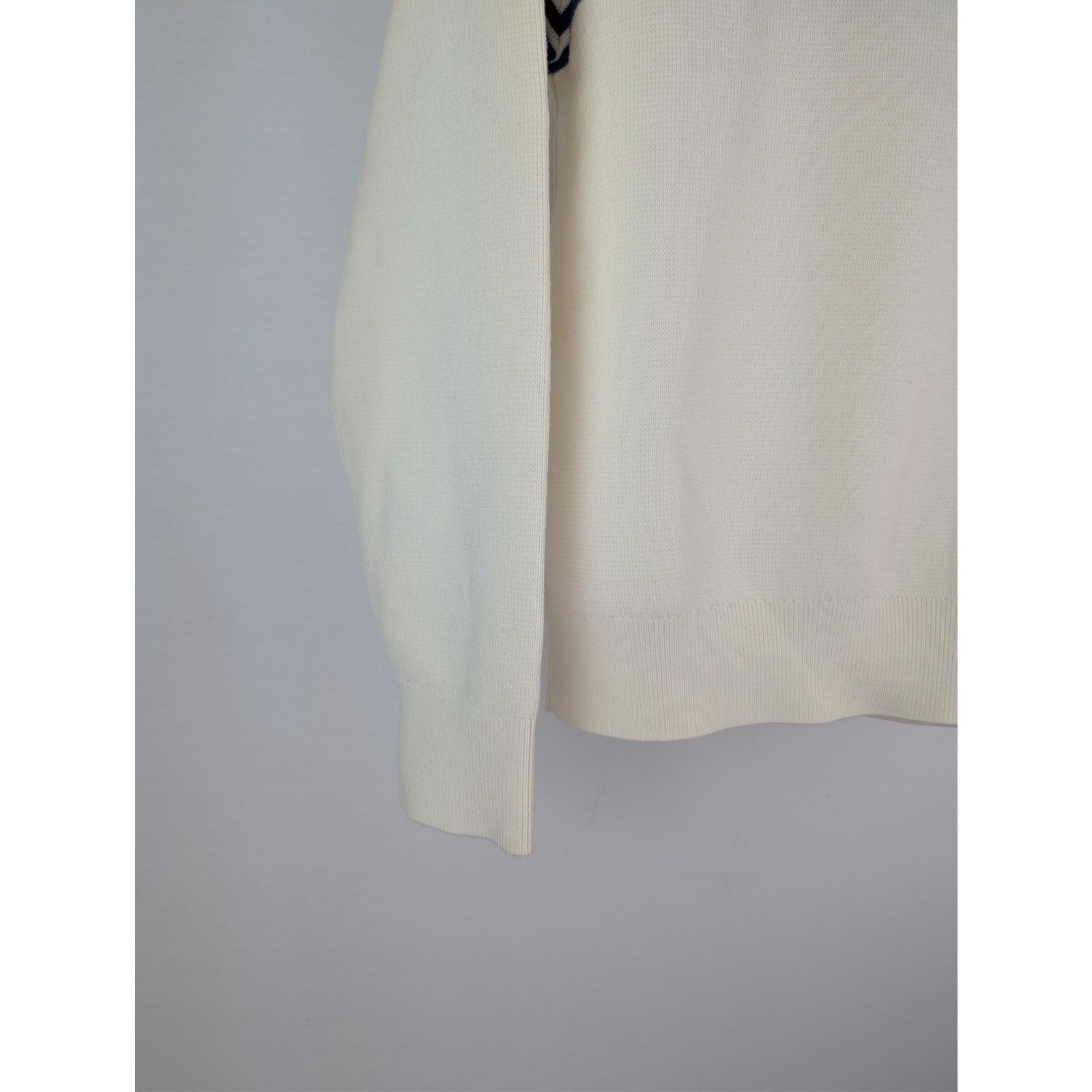 Gucci o1rshd1 Wool Long Sleeve Crewneck Sweatshirt Sweater Ivory Size US L / EU 52-54 / 3 - 5 Thumbnail