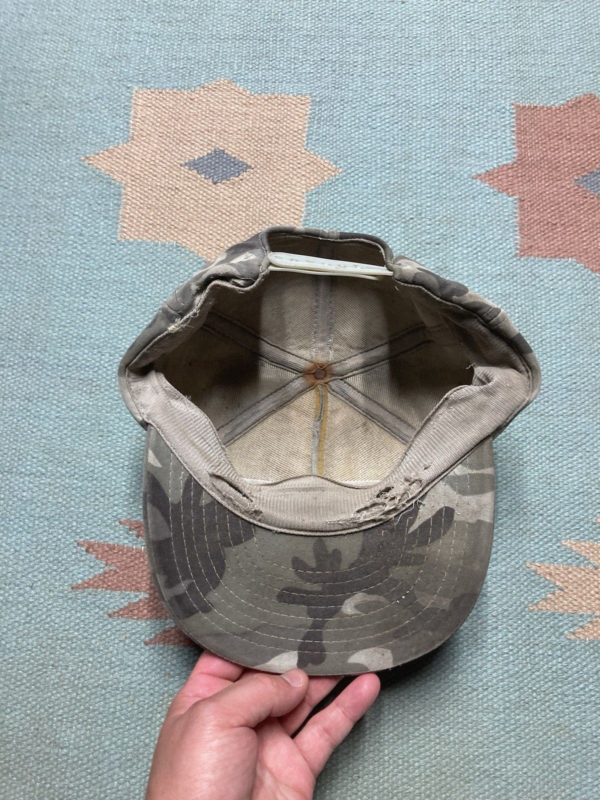 Vintage Vintage SnapBack hat camo pheasant bird hunting camouflage Size ONE SIZE - 5 Thumbnail