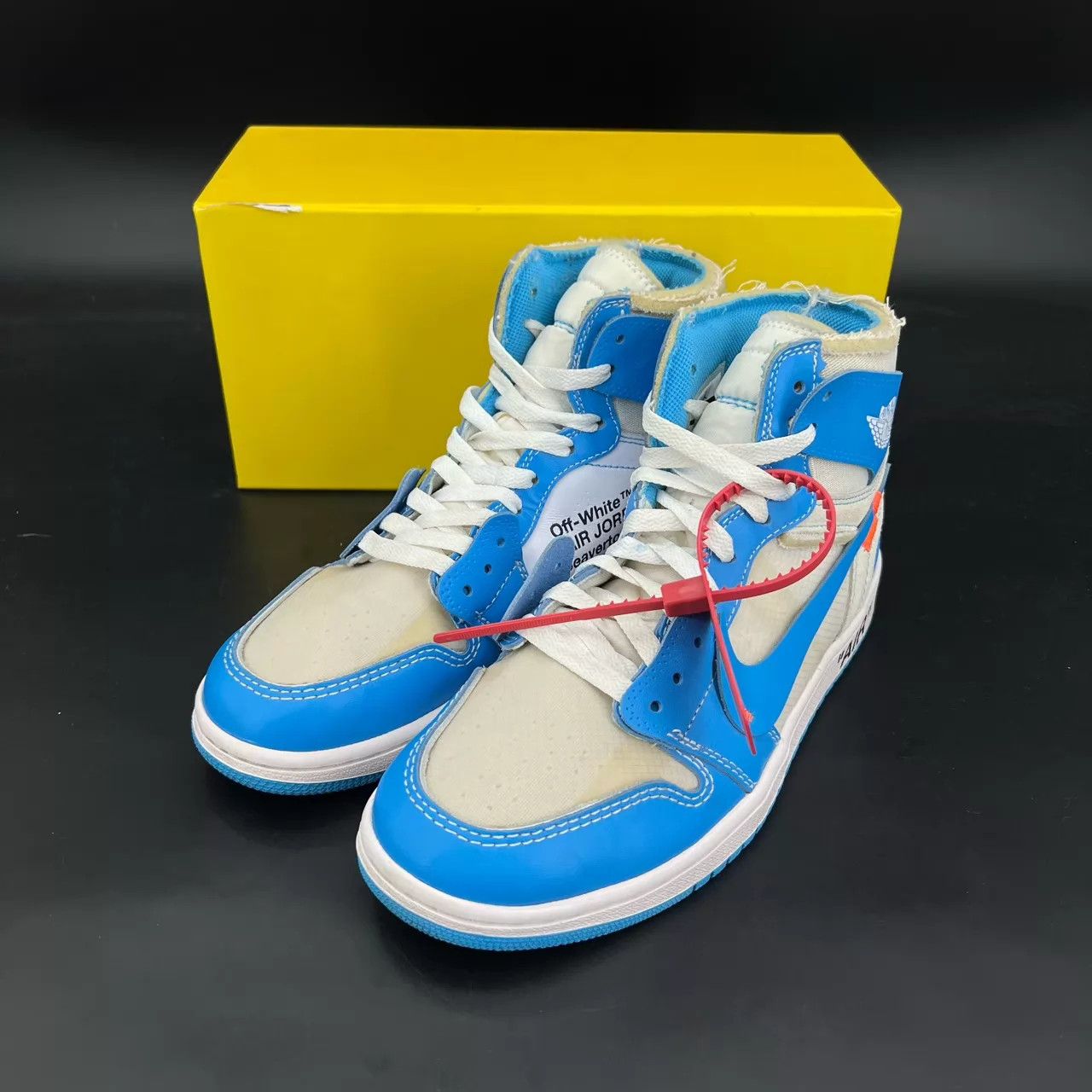 Nike Nike Air Jordan 1 UNC Blue Size 42 2Wear CH7855 Size US 8.5 / EU 41-42 - 1 Thumbnail
