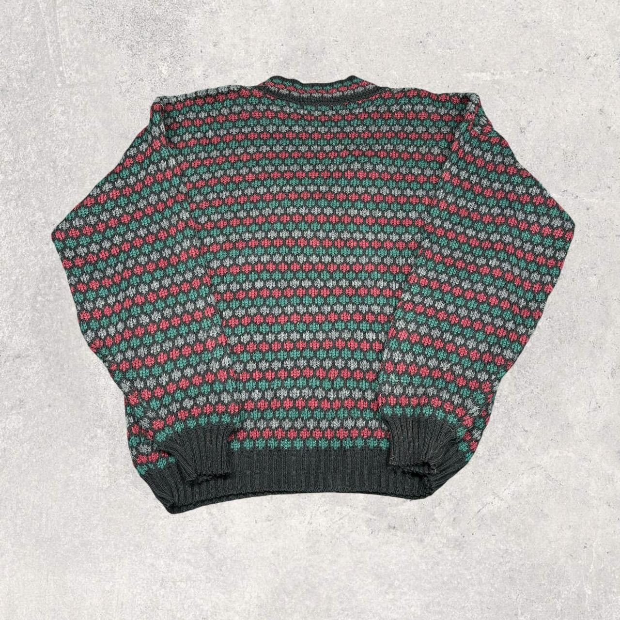 Vintage 1980s Vintage Grandpa Sweater Size US L / EU 52-54 / 3 - 4 Thumbnail