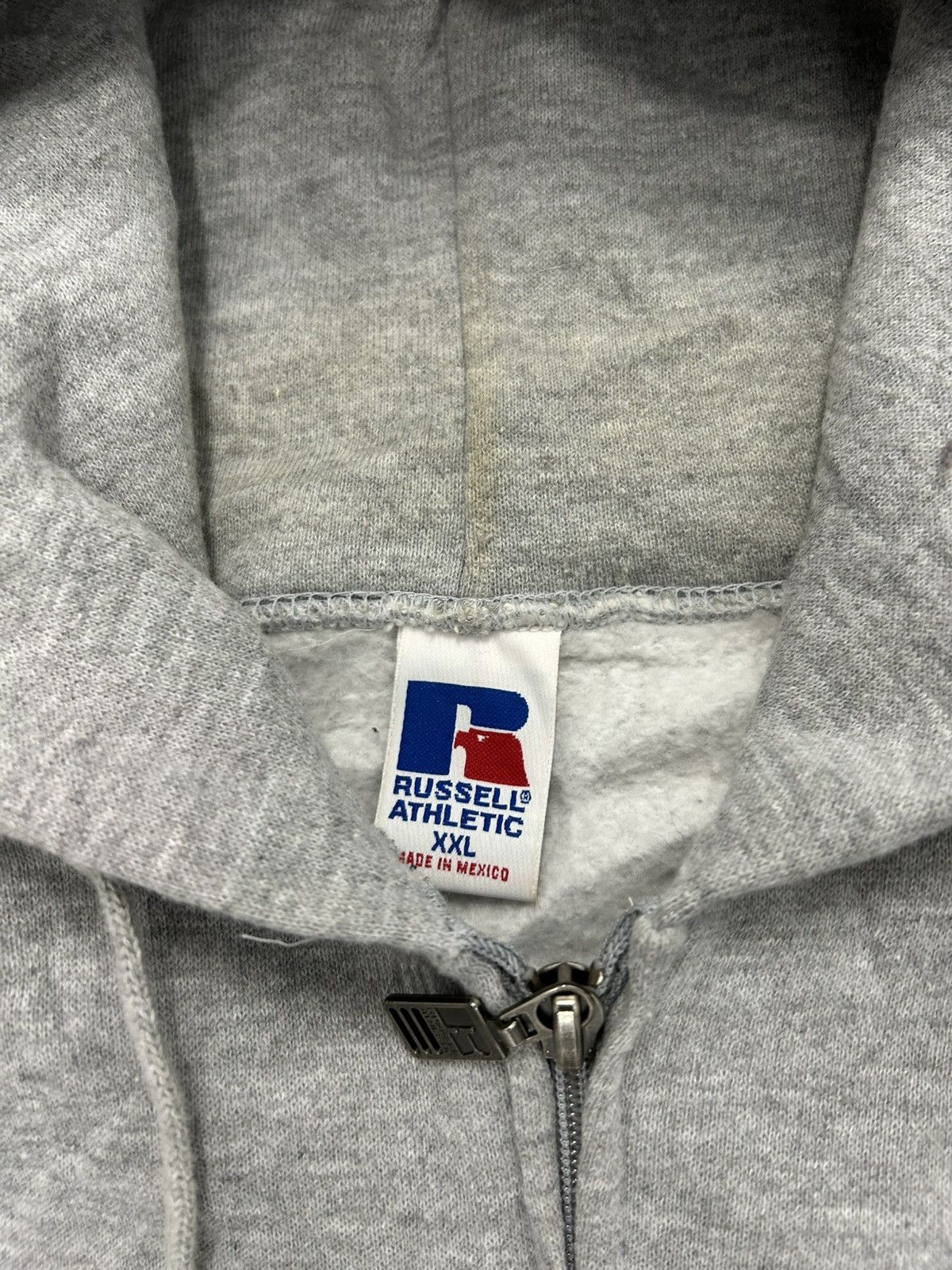 Russell Athletic Vintage Russell athletic hoodie zip up Size US XXL / EU 58 / 5 - 2 Thumbnail