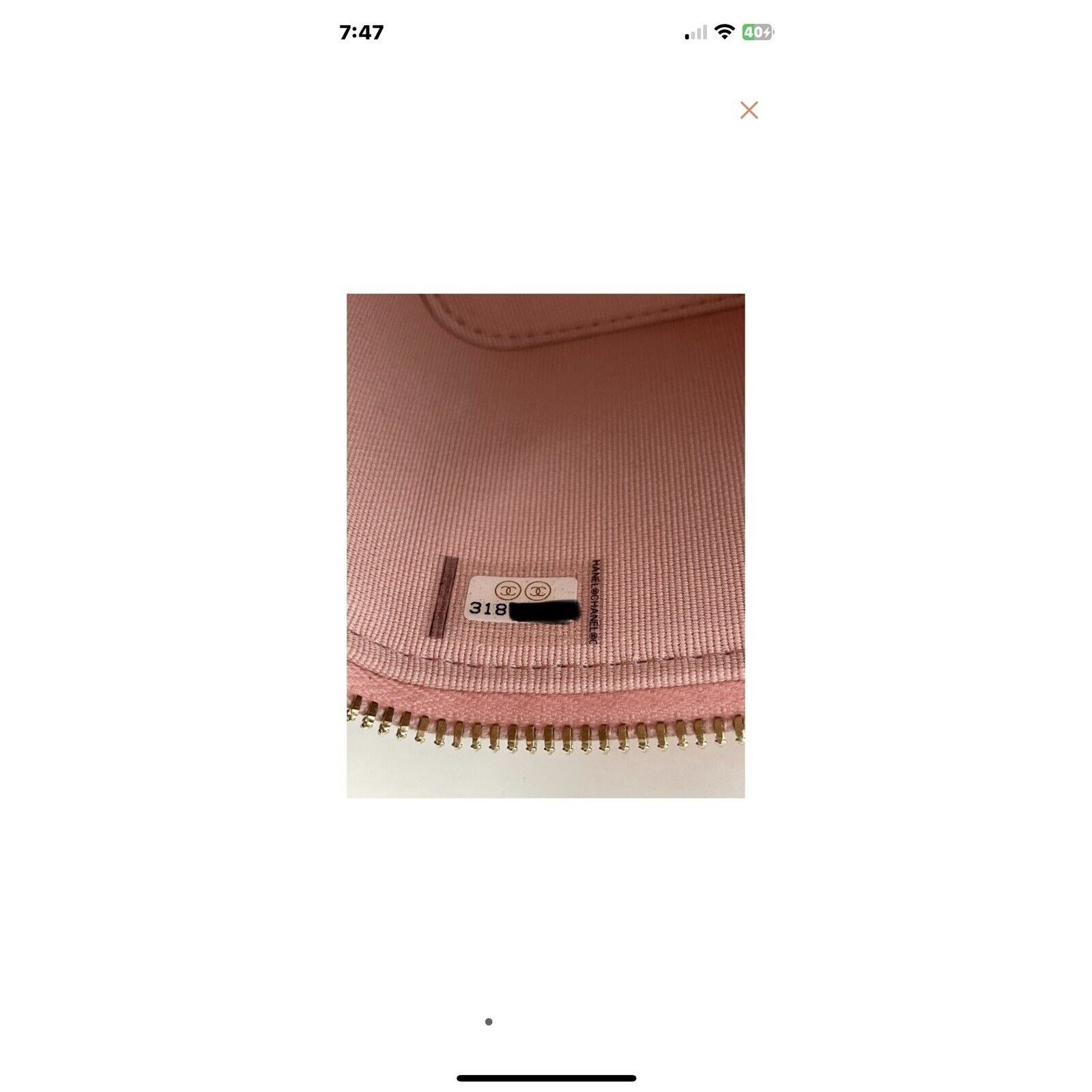Chanel 22C CHANEL Sakura Pink Mini Square Vanity 💕Grained Gold HW Size ONE SIZE - 13 Thumbnail
