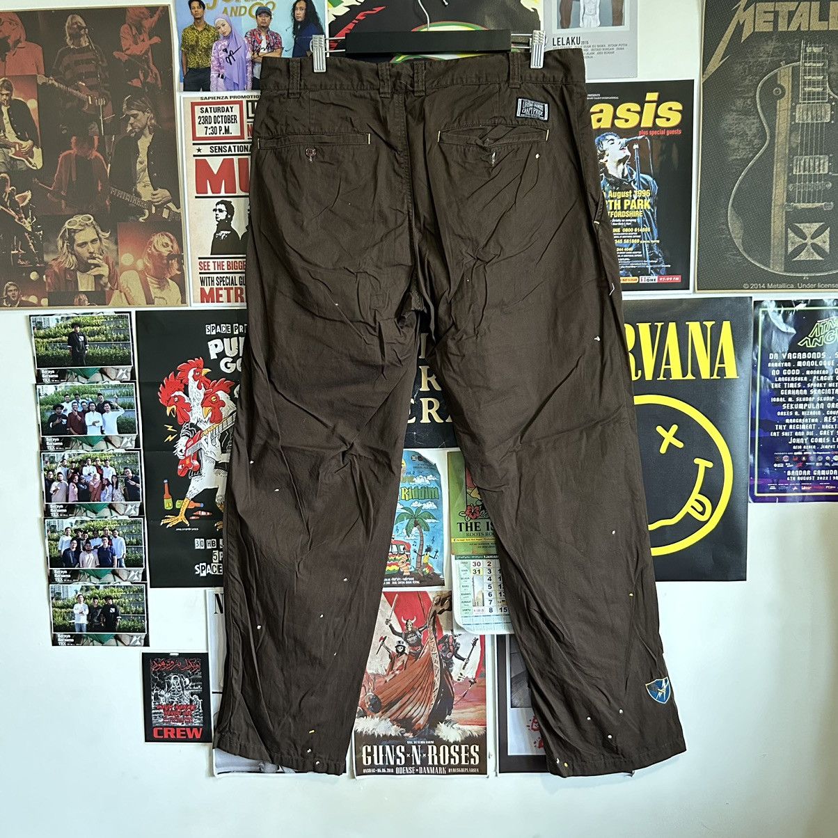 Neighborhood Vintage Neighborhood Urban Paint Drop Casual Pants Size US 36 / EU 52 - 7 Thumbnail