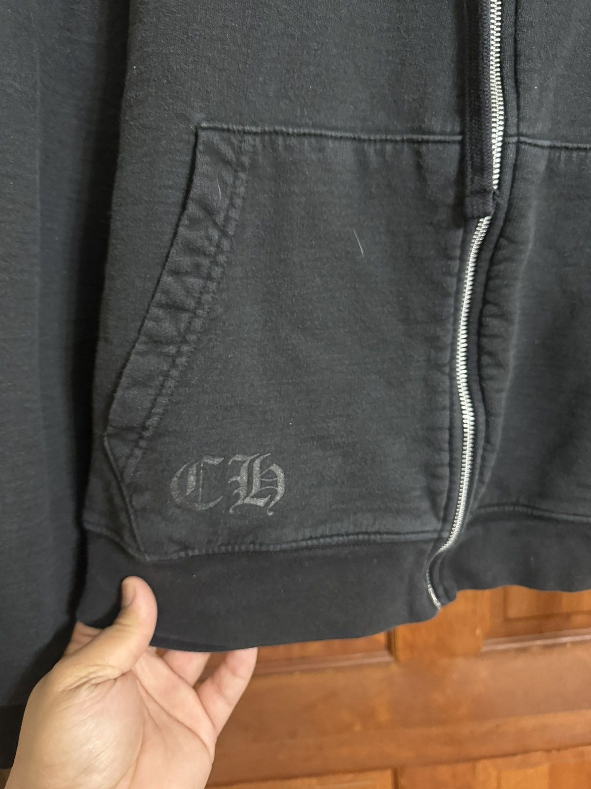 Chrome Hearts Chrome Hearts Thermal T Bar Logo Zip Size XL Size US XL / EU 56 / 4 - 7 Thumbnail
