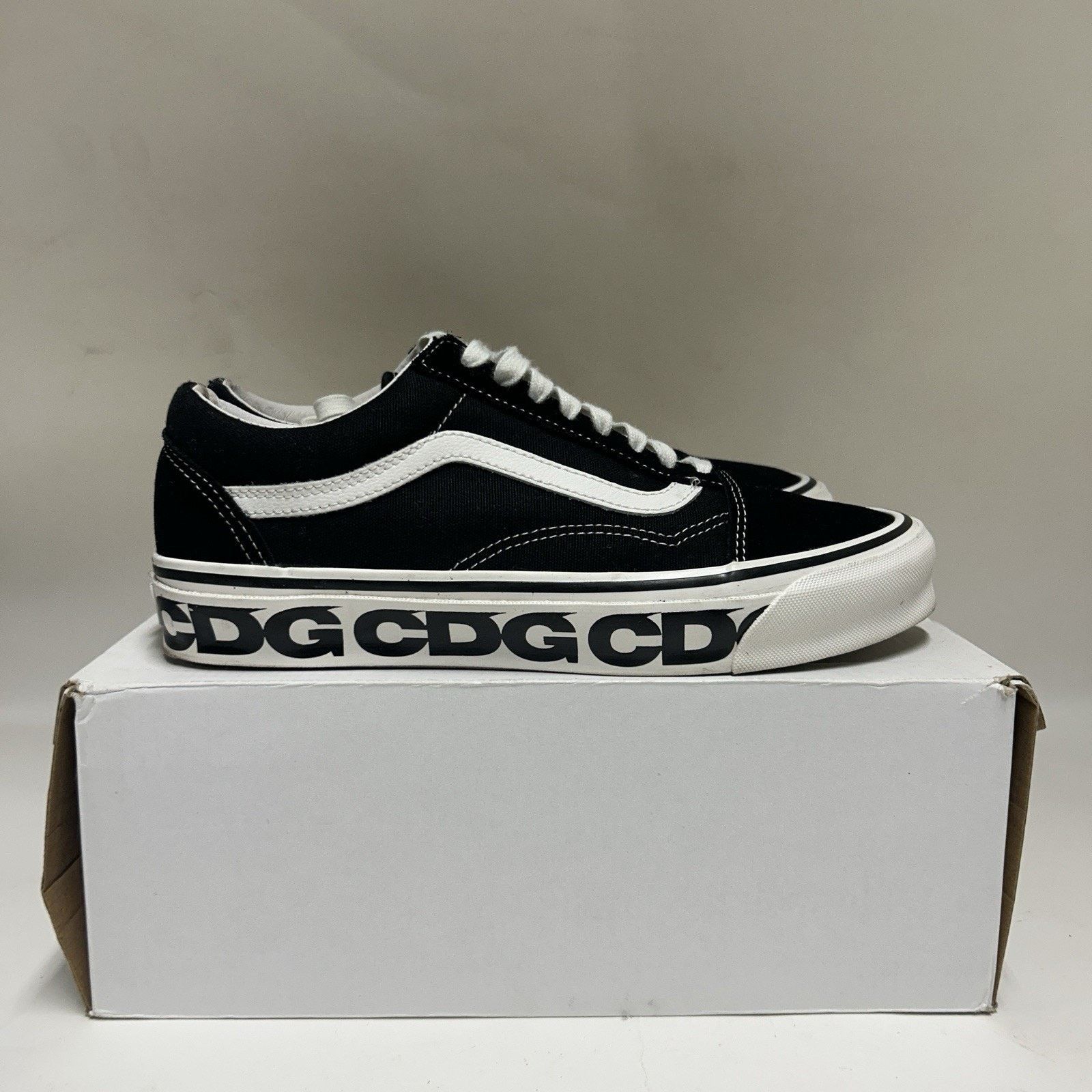 Vans Vans Comme des Garçons x OG Old Skool LX "Sidewall" Size US 9 / EU 42 - 4 Thumbnail
