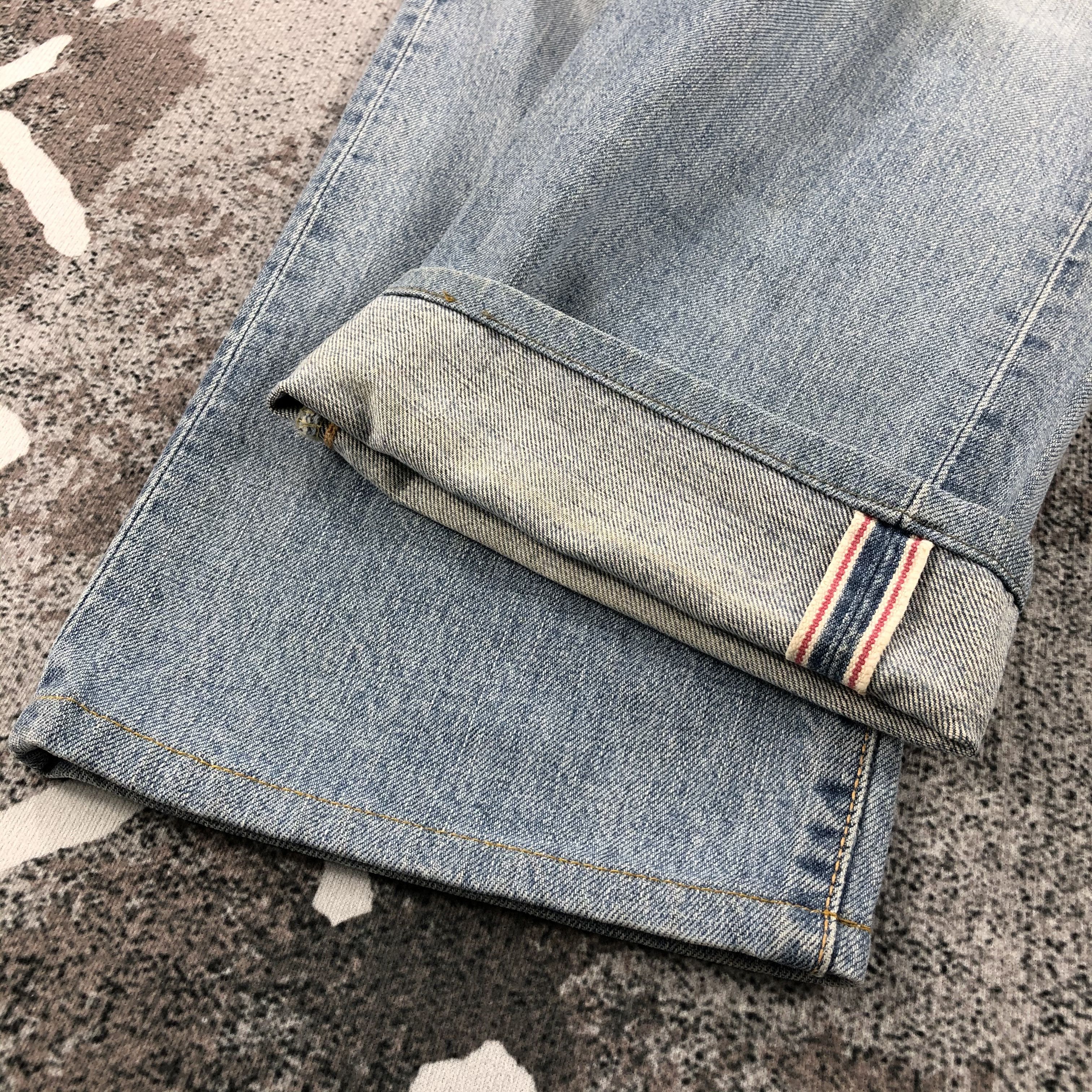 Edwin Size 25x30 Vintage Something Edwin 505 Jeans Selvedge Denim Size 25" / US 0 / IT 36 - 6 Thumbnail