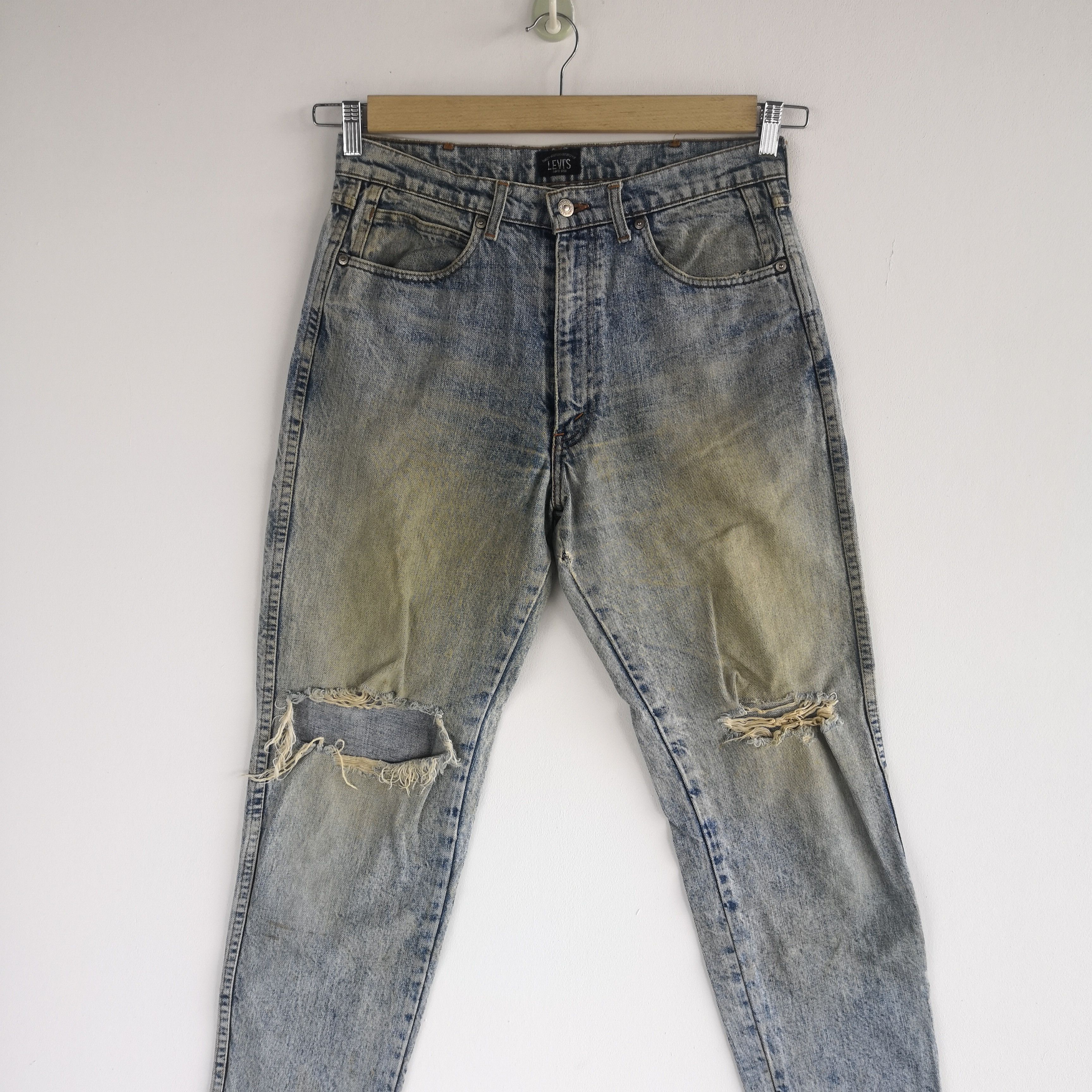 Levi's Vintage Levi's 635 Distressed Jeans Levis Rusty Denim Pants Size US 32 / EU 48 - 3 Thumbnail