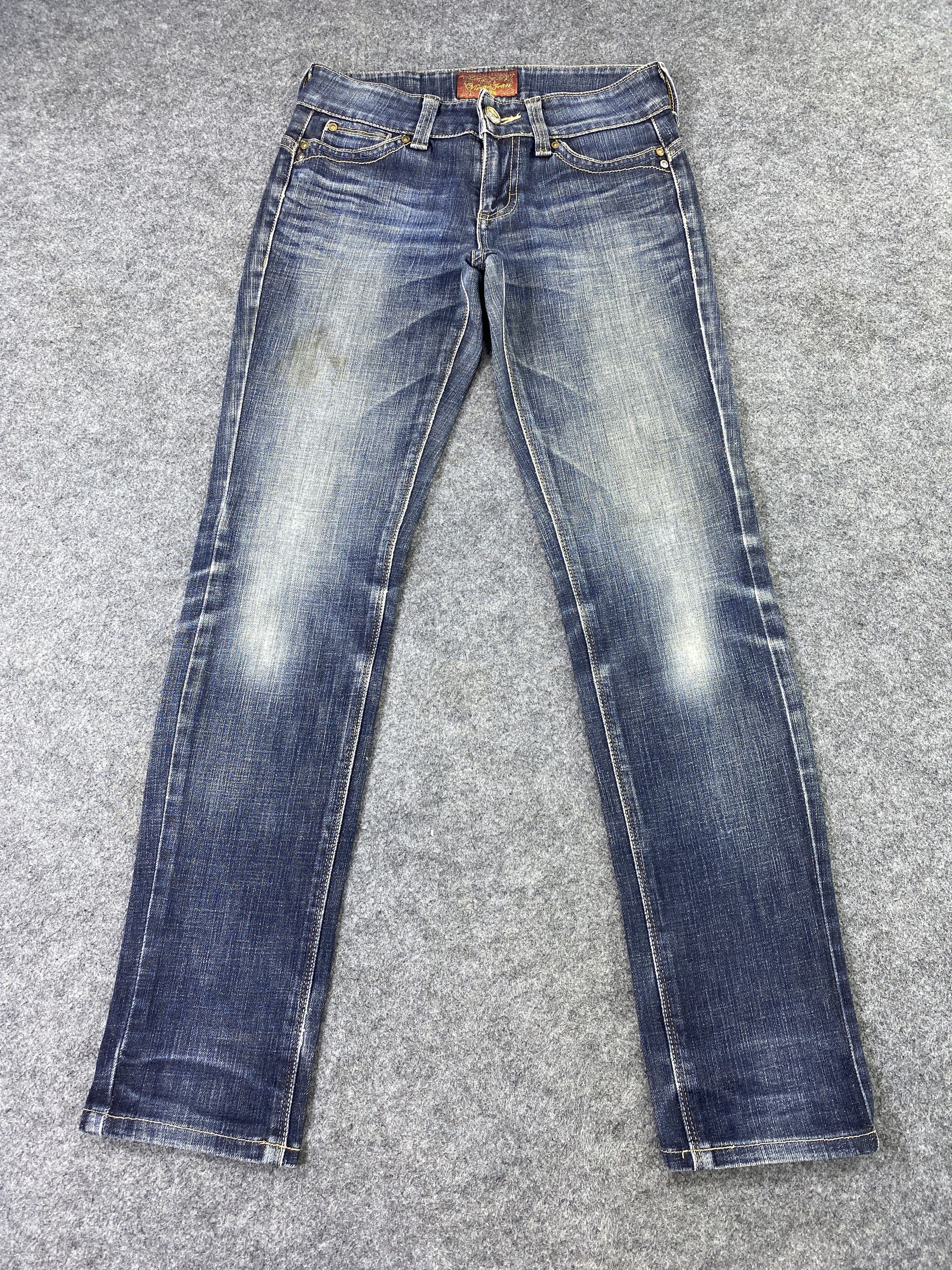 Japanese Brand Vienus Jean by Something Edwin Blue Wash Jeans - J1077 Size 27" / US 4 / IT 40 - 2 Thumbnail