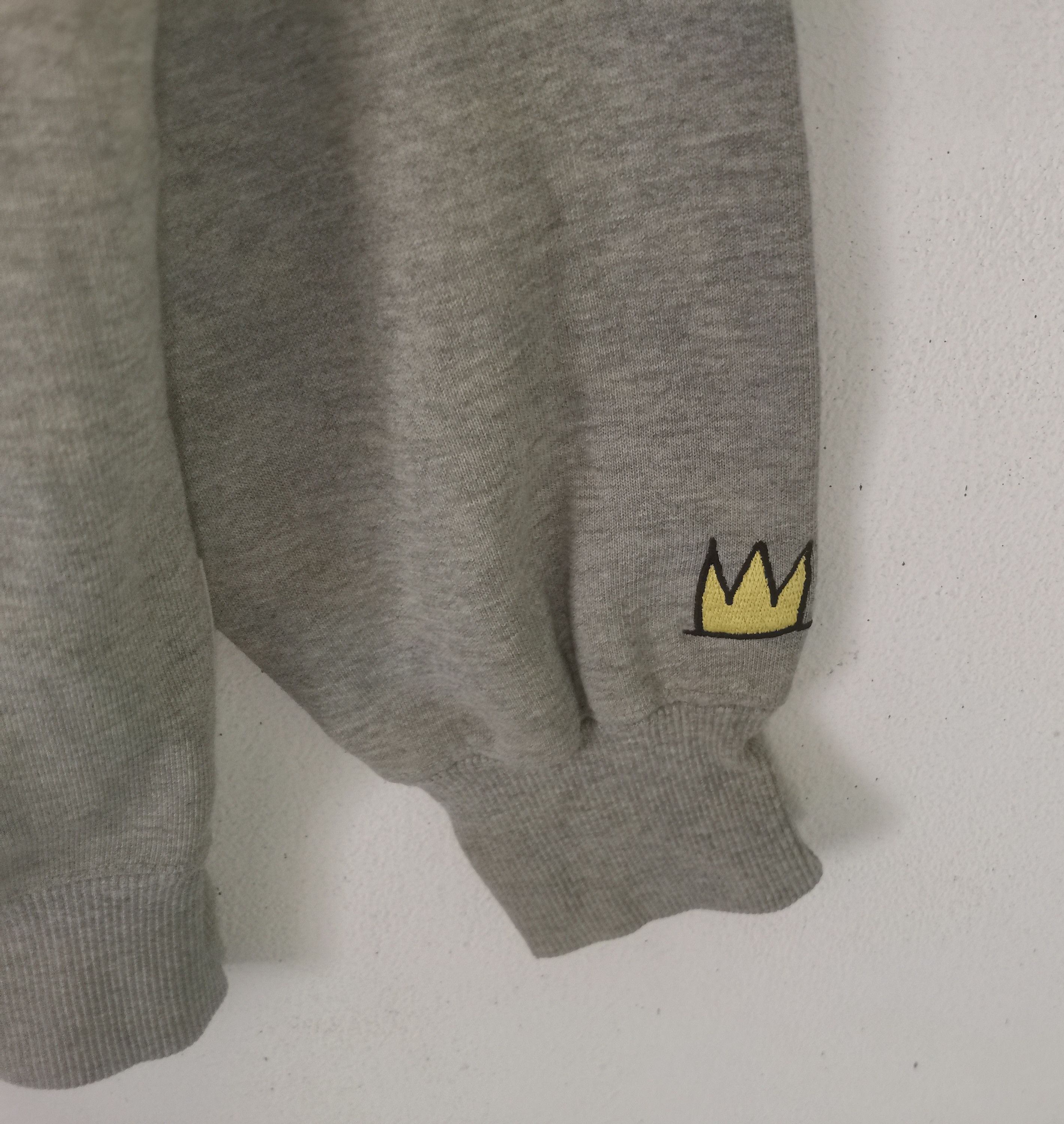 Jean-Michel Basquiat Rare Jean Michel Basquiat hoodies grey colour Size US M / EU 48-50 / 2 - 3 Thumbnail