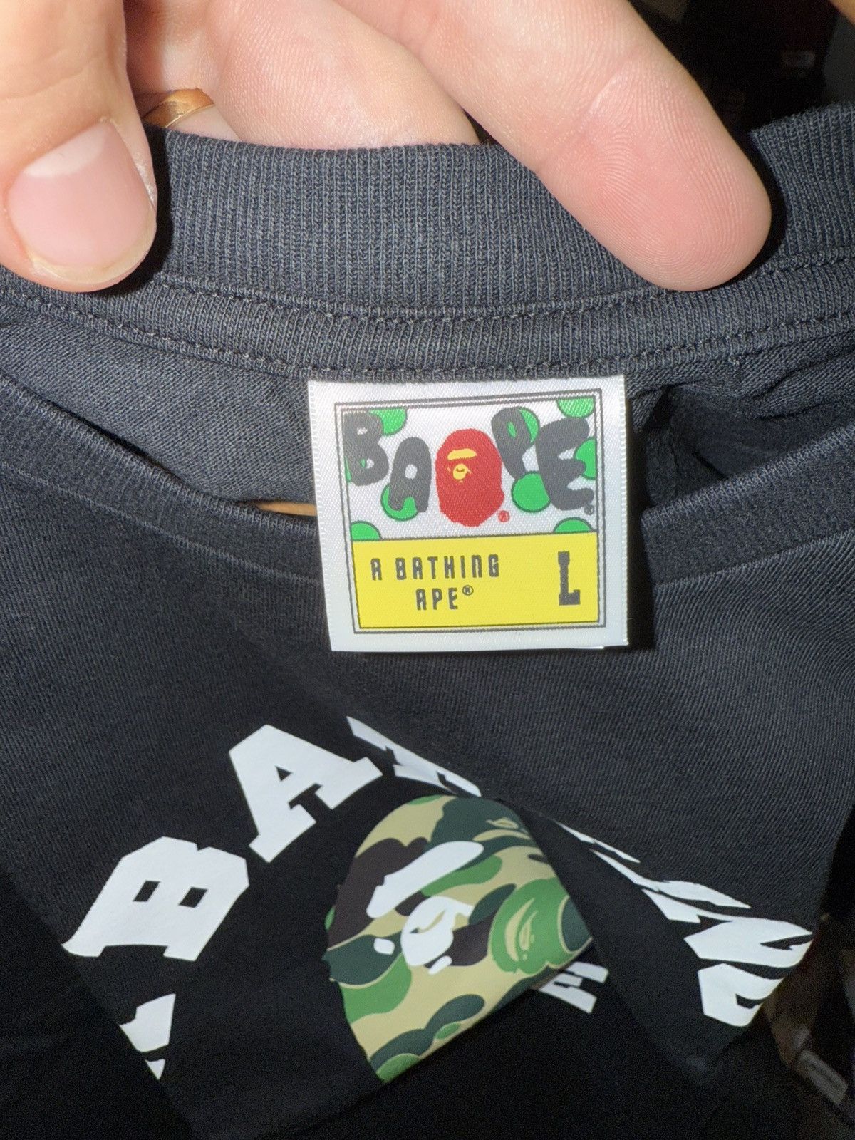 Bape Bape college camo green size L Size US L / EU 52-54 / 3 - 2 Thumbnail