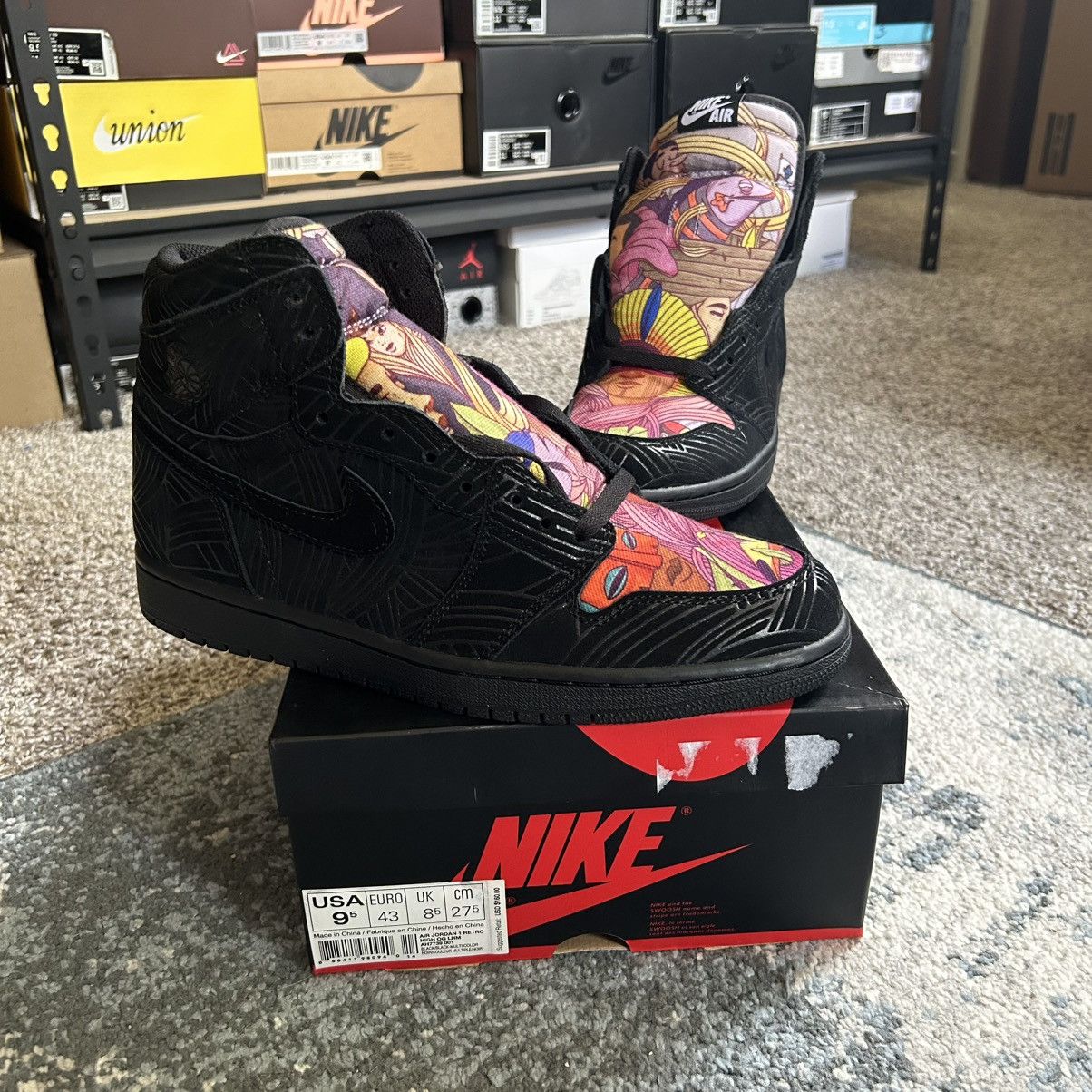Nike AH7739-001 2017 AiR JORDAN 1 RETRO HiGH OG Los Primeros POMB Size US 9.5 / EU 42-43 - 2 Thumbnail