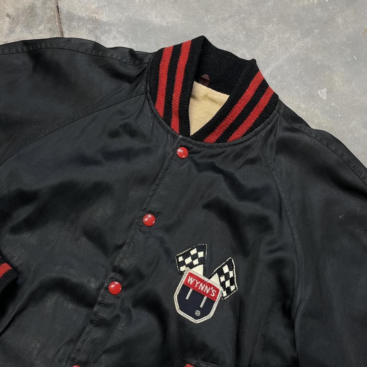 Other Vintage 60s Wynns Racing Team Satin Bomber Jacket - Hatchers Size US M / EU 48-50 / 2 - 4 Thumbnail