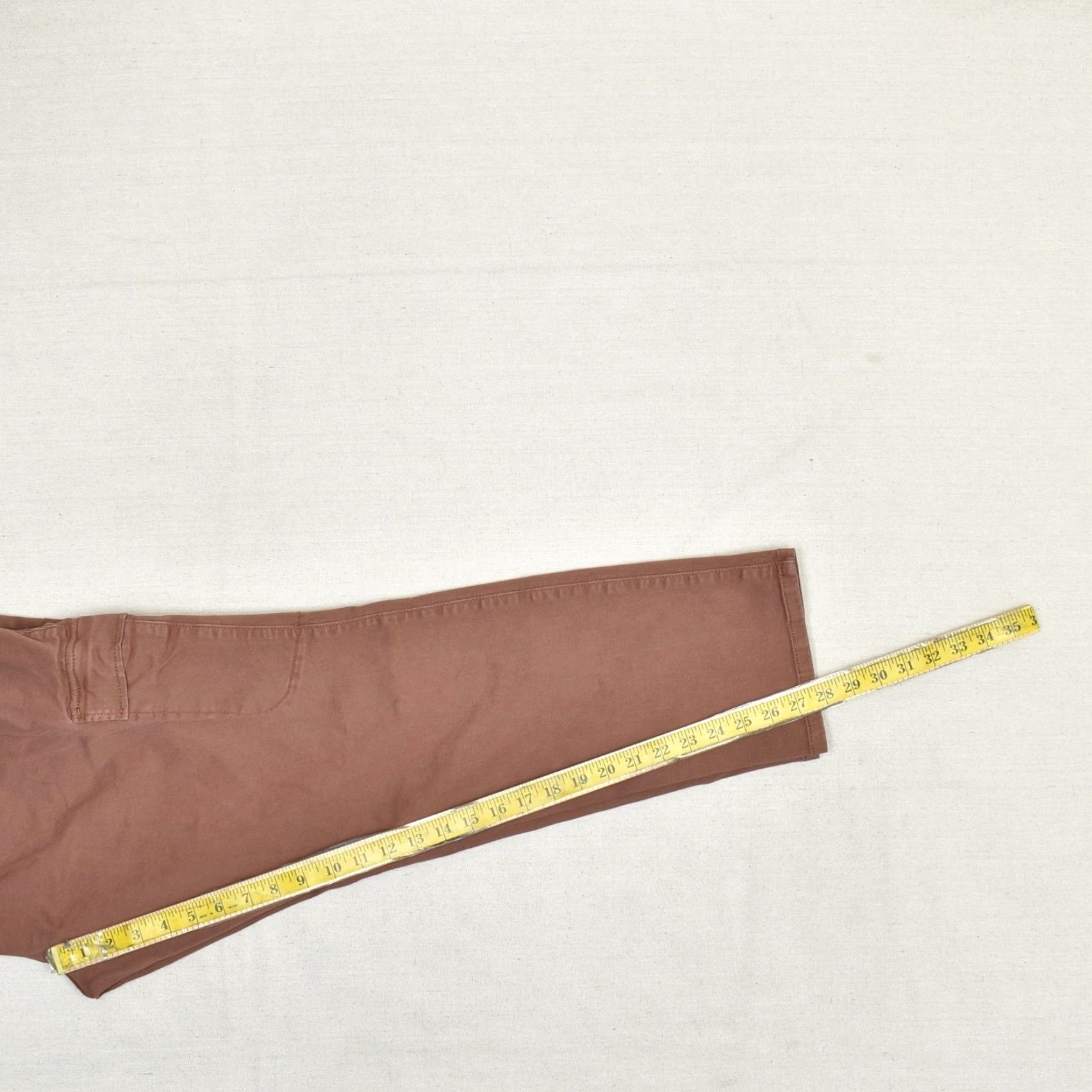 Torrid Torrid Red Cotton Blend Jeans Cargo Straight Pants 2 Plus Size Drawstring Womens Size 26" / US 2 / IT 38 - 5 Thumbnail