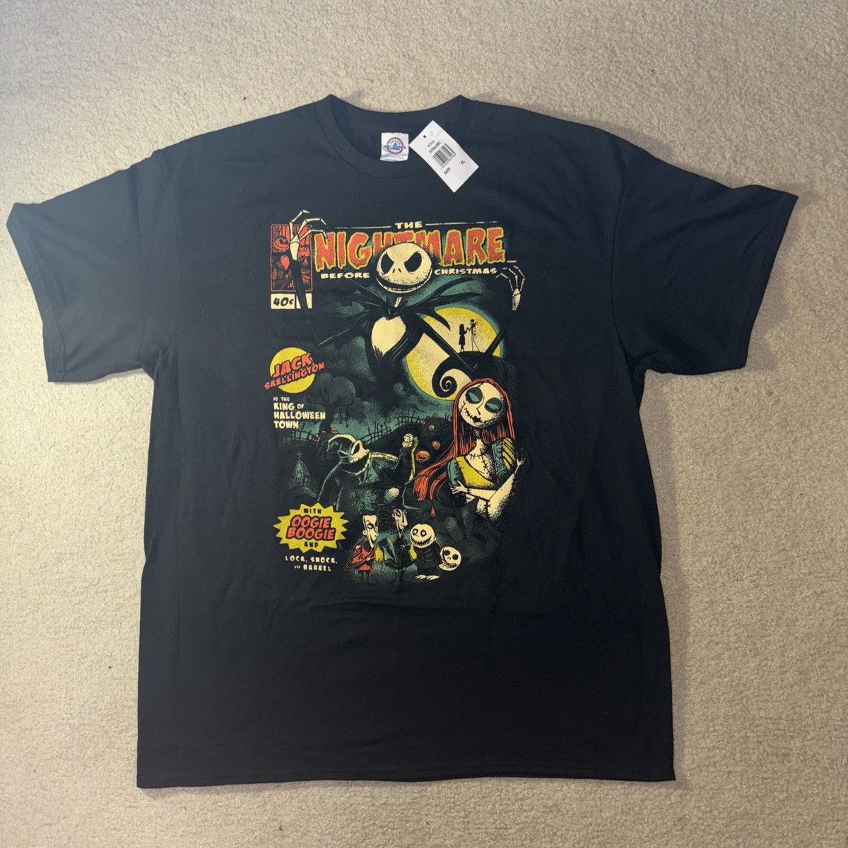 Other The Nightmare Before Christmas Graphic Tee Size XL NWT Size US XL / EU 56 / 4 - 1 Thumbnail