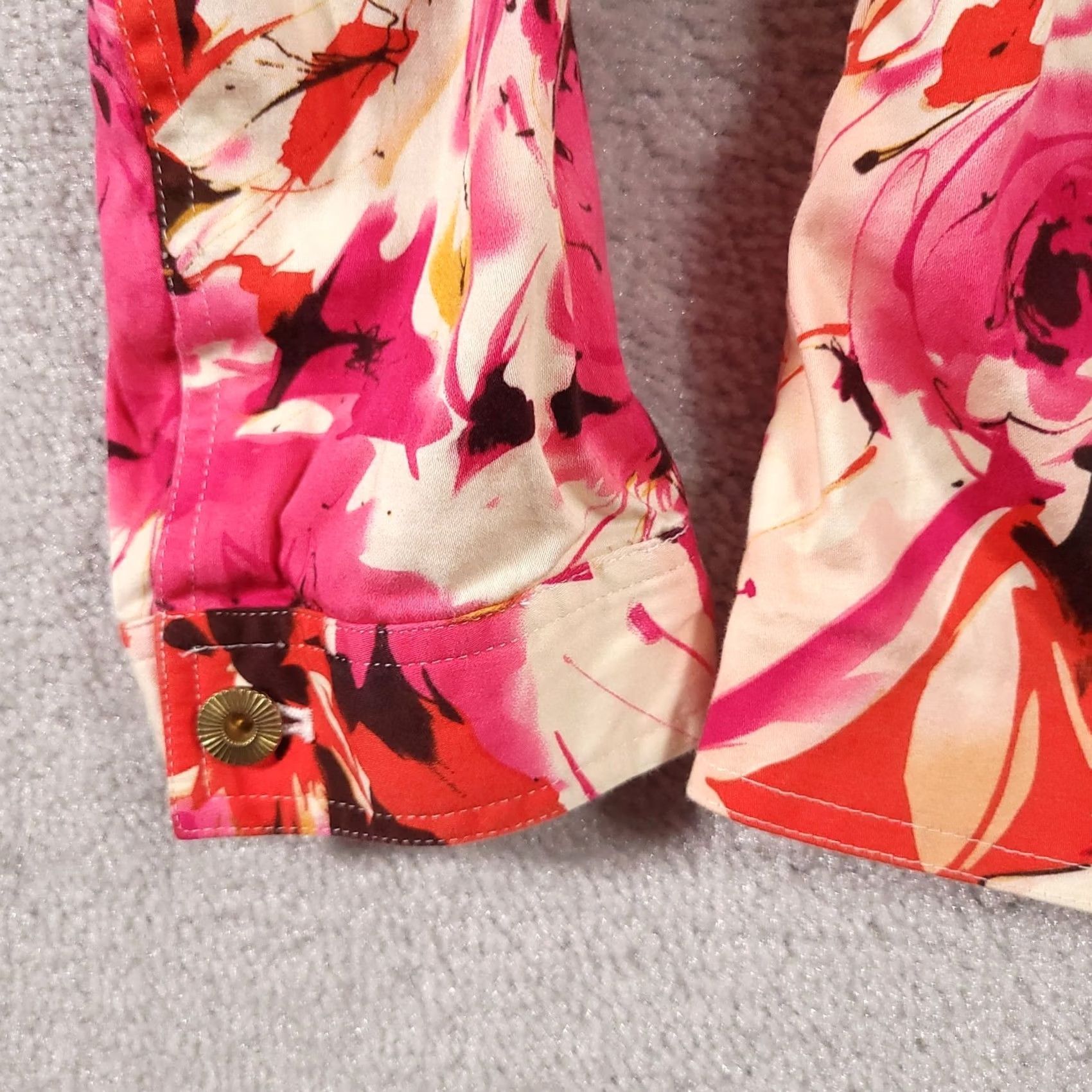 Laura Ashley Laura Ashley Jacket Women's 1X Blazer Floral All Over Print Button Up Collared Kleid Blazer Colorful Multicolor Floral 1X Womens Size XL / US 12-14 / IT 48-50 - 4 Thumbnail
