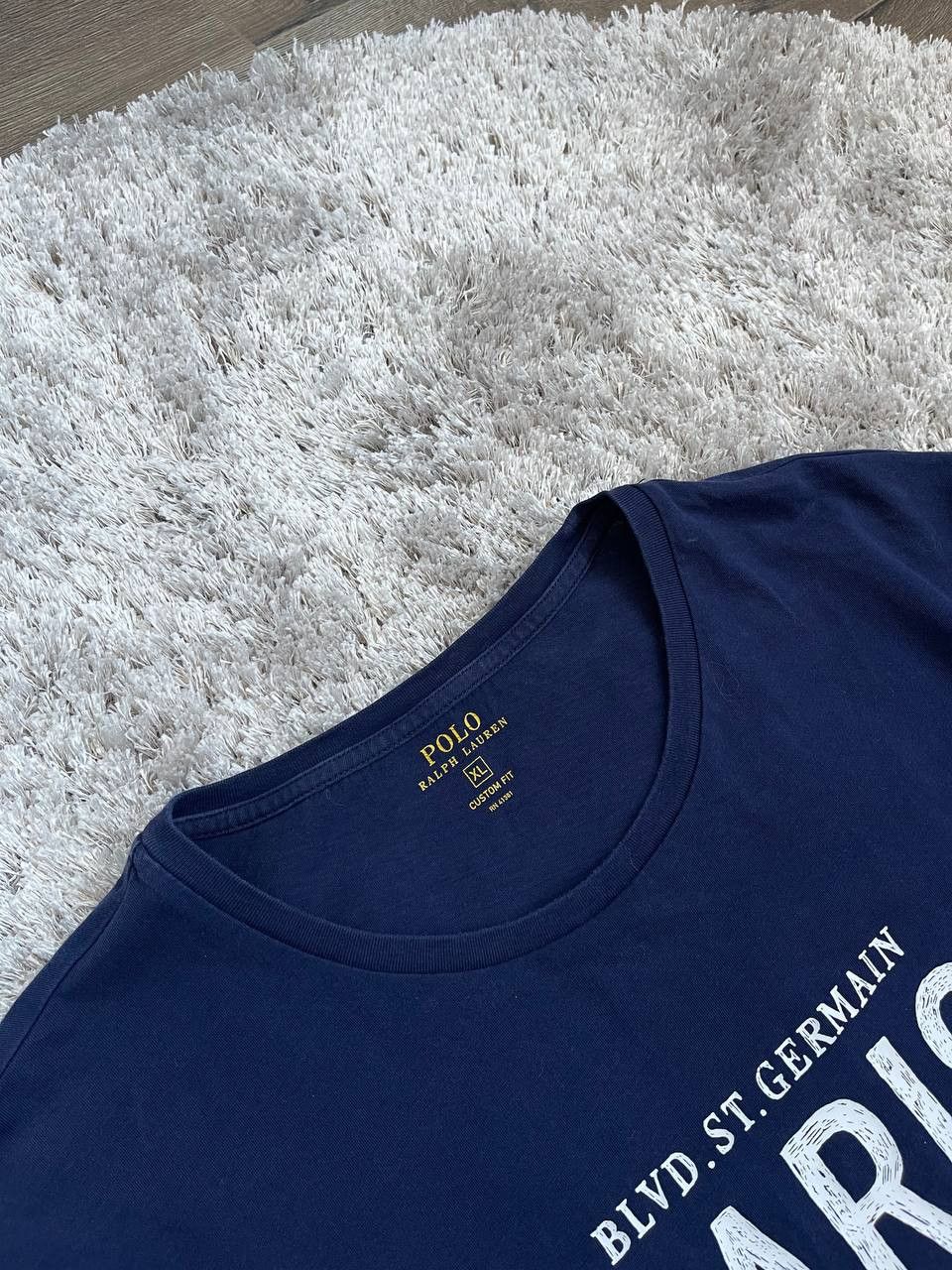 Polo Ralph Lauren × Streetwear × Vintage vintage rare big logo polo ralph lauren big logo paris Size US XL / EU 56 / 4 - 3 Thumbnail